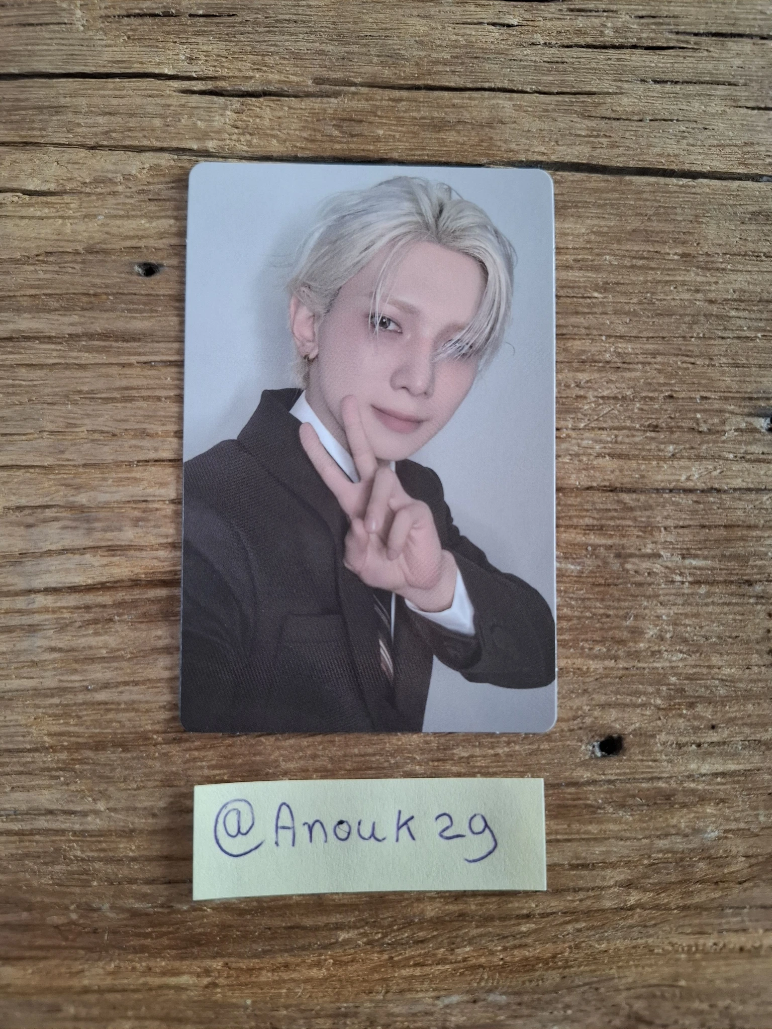 ATEEZ Yeosang ATEEZ - Yeosang - Golden Hour : Part.4 Album album photocard poca album listing photo 1