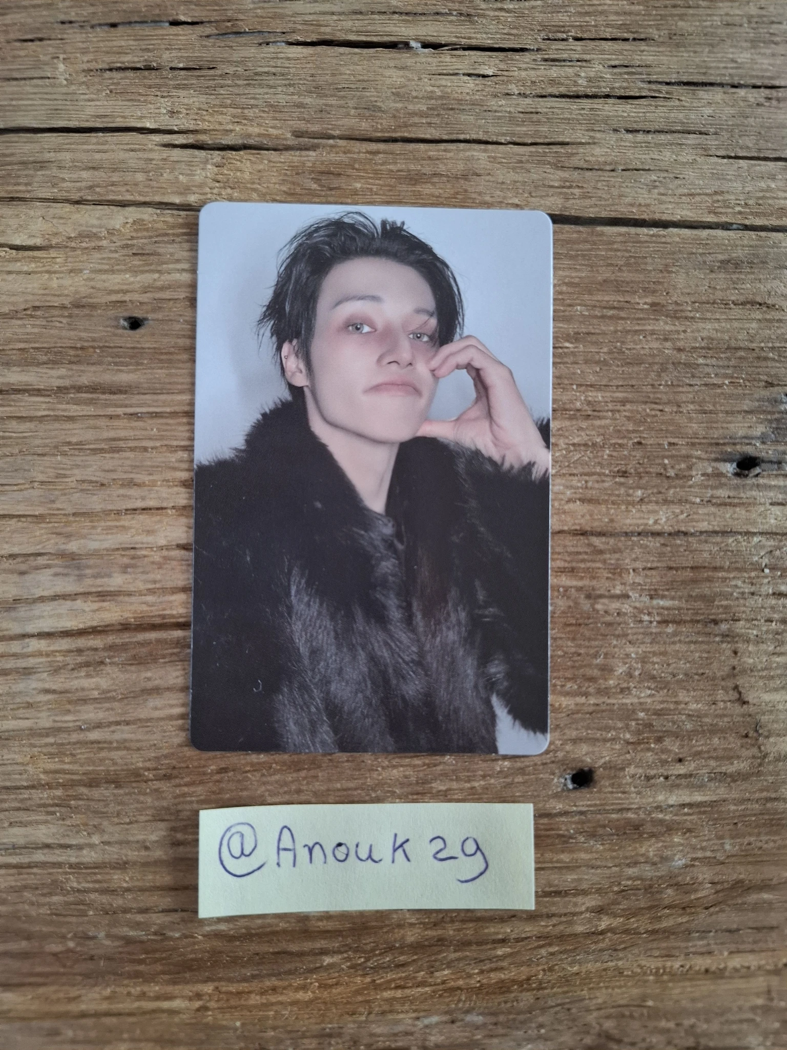 ATEEZ Wooyoung ATEEZ - Wooyoung - Golden Hour : Part.4 Album album photocard poca album listing photo 1