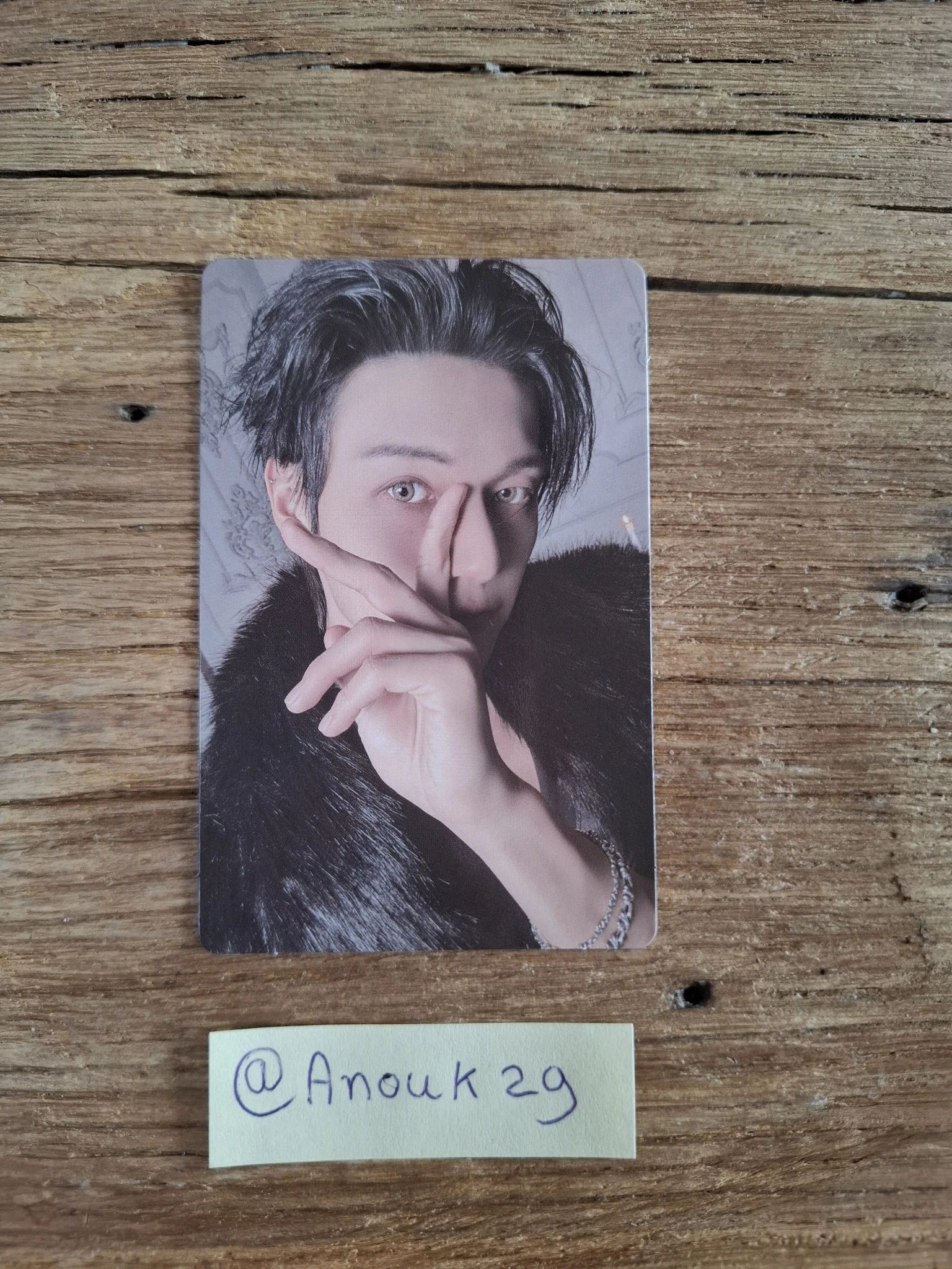 ATEEZ Wooyoung ATEEZ - Wooyoung - Golden Hour : Part.4 Album album photocard poca album listing photo 1