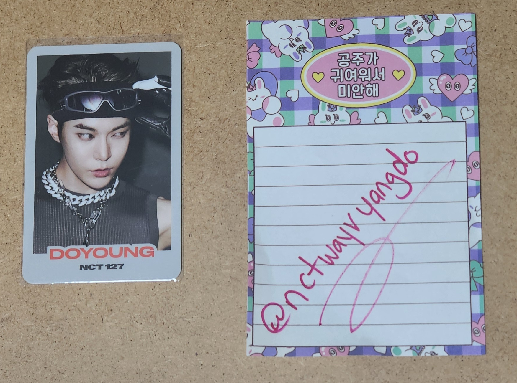 NCT 127 Doyoung NCT 127 - Doyoung - 2 Baddies Album nct 127 street trading card b ver. id card listing photo 1
