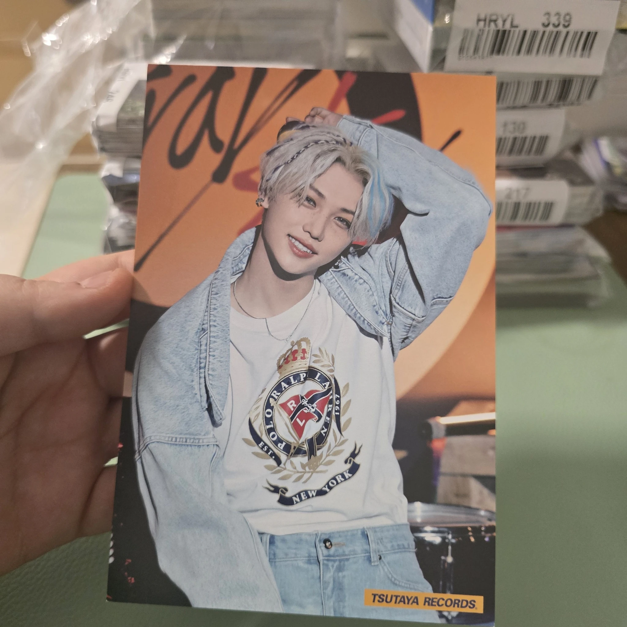 Stray Kids Felix Stray Kids - Felix - CIRCUS Album pre-order benefit (pob) tsutaya postcard listing photo 1