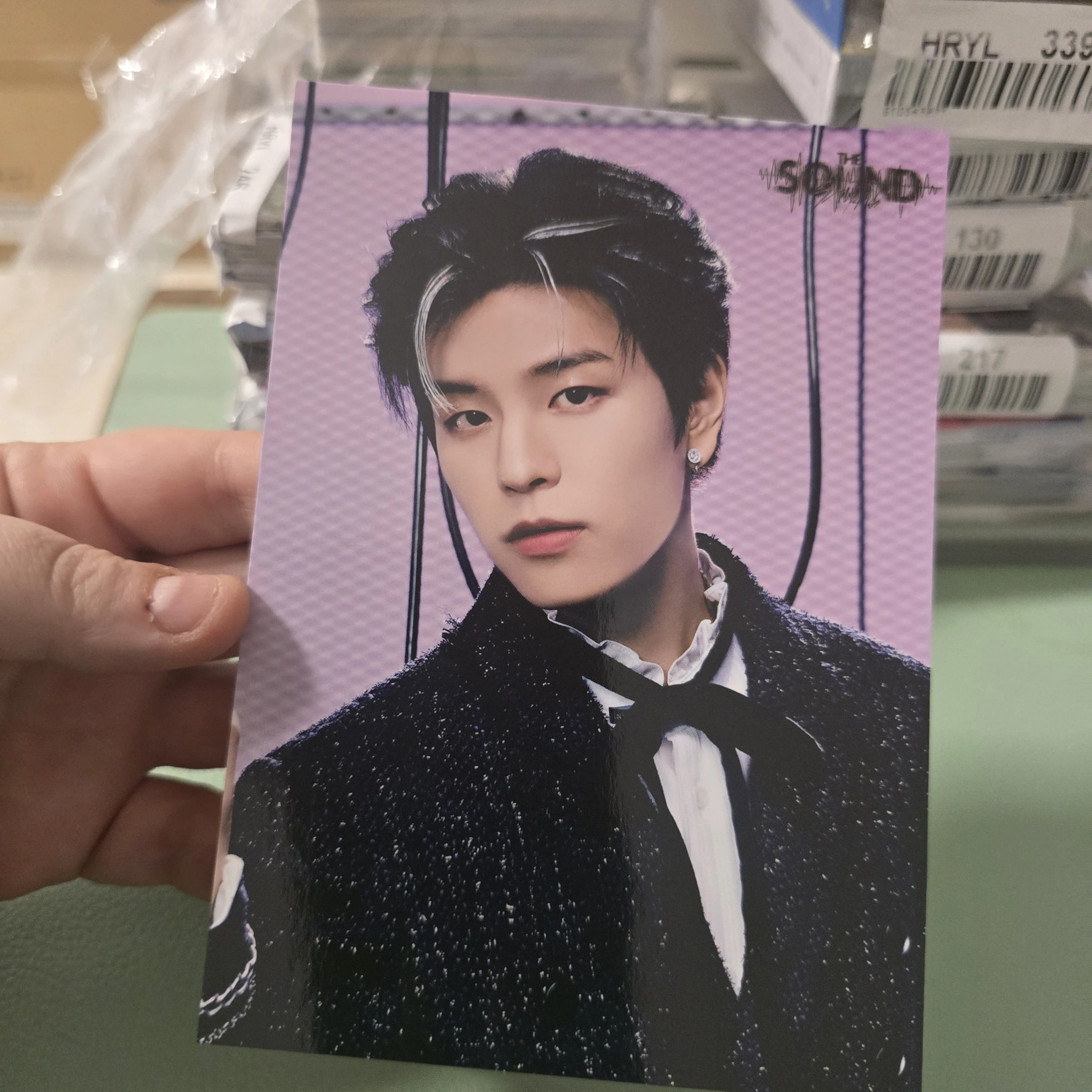 Stray Kids Seungmin Stray Kids - Seungmin - The Sound Album postcard merch inclusion D version item set pop-up white day shibuya109 listing photo 1