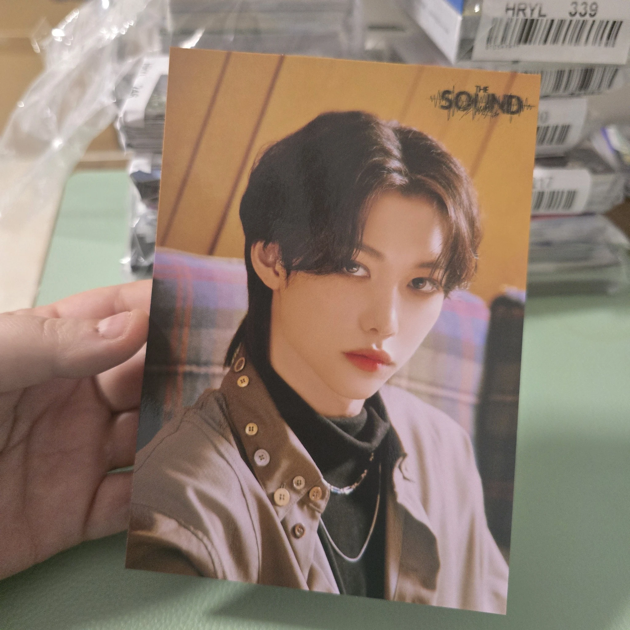 Stray Kids Felix Stray Kids - Felix - The Sound Album postcard B version merch inclusion item set pop-up white day shibuya109 listing photo 1