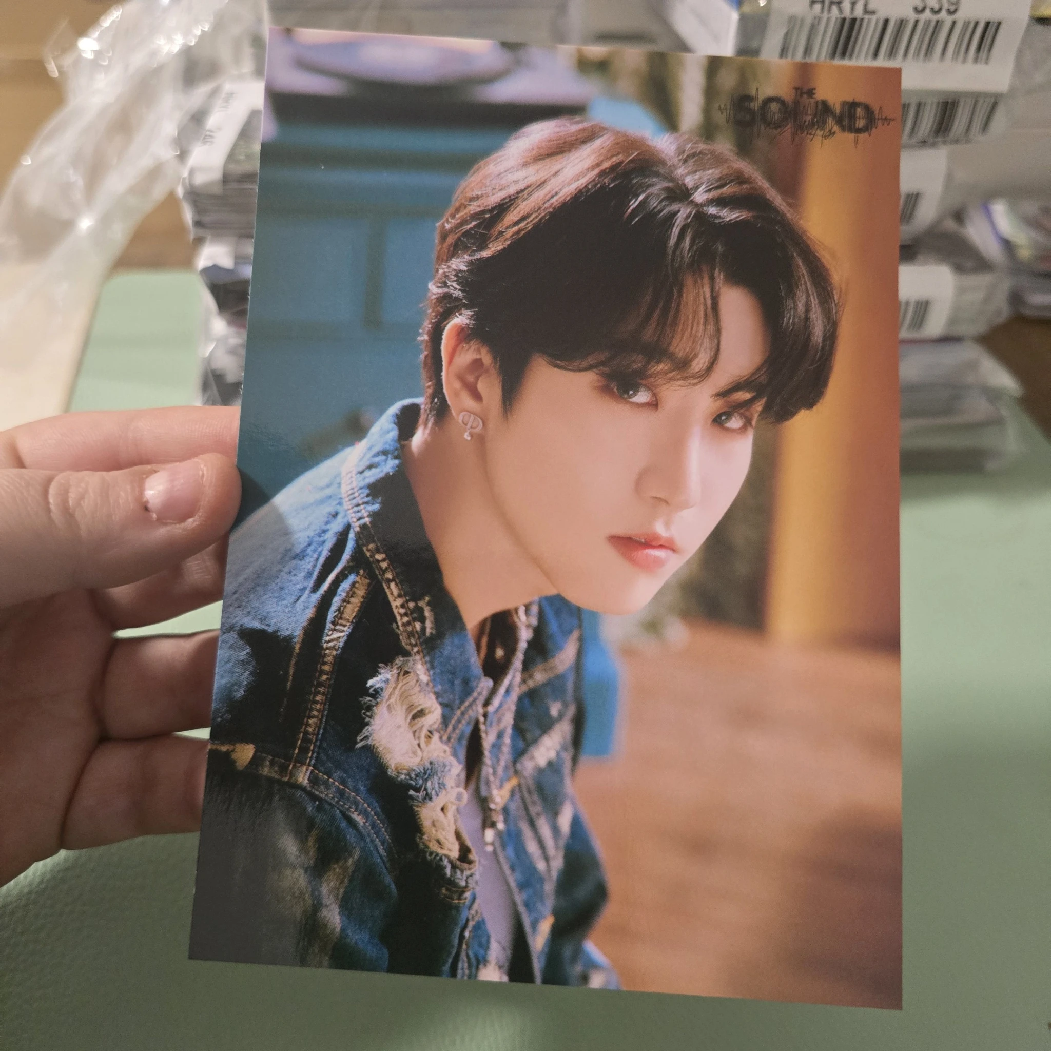 Stray Kids HAN Stray Kids - HAN - The Sound Album postcard B version merch inclusion item set pop-up white day shibuya109 listing photo 1