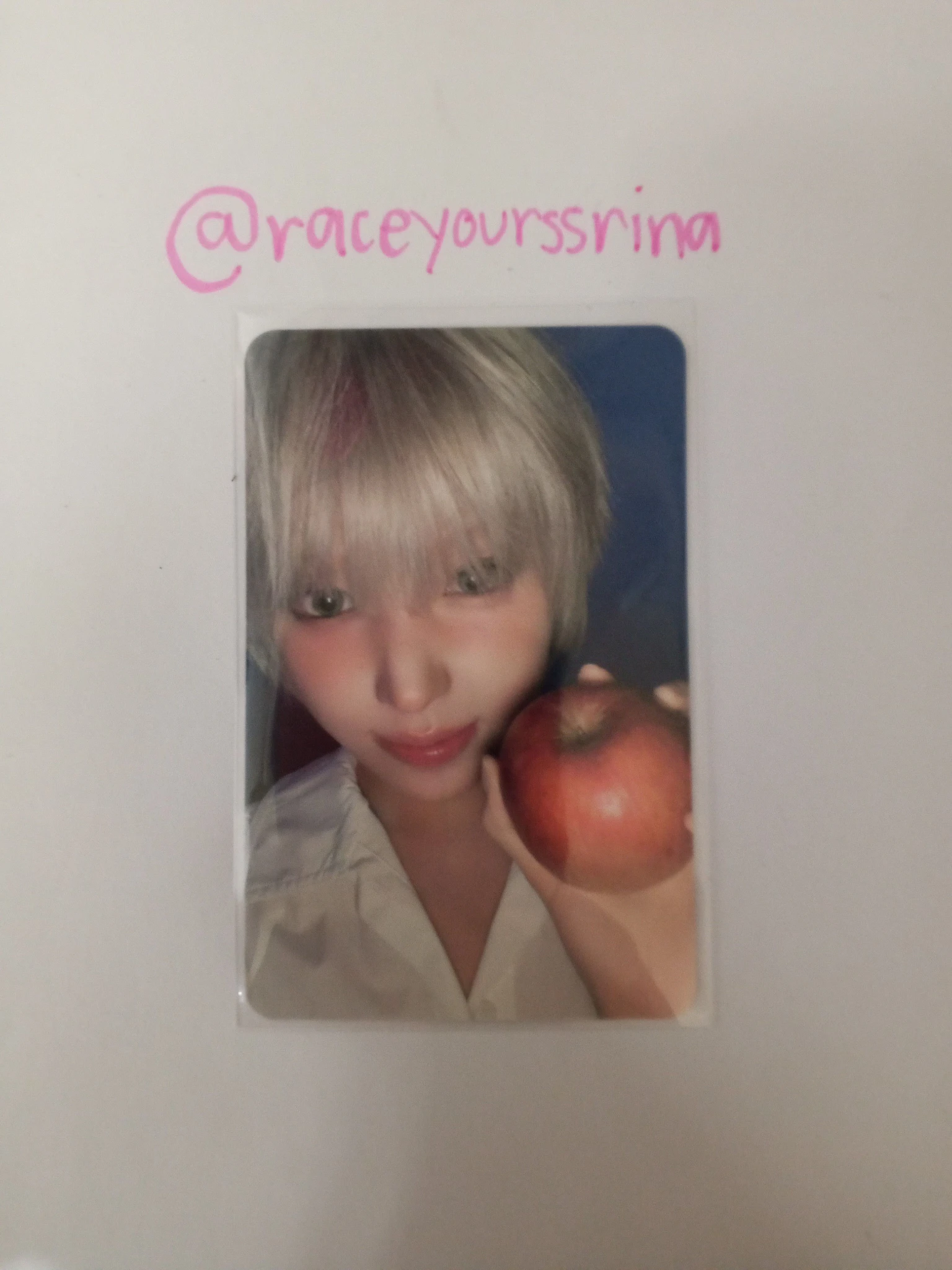 NMIXX Jiwoo NMIXX - Jiwoo - Blue Valentine Album album photocard chaos version listing photo 1