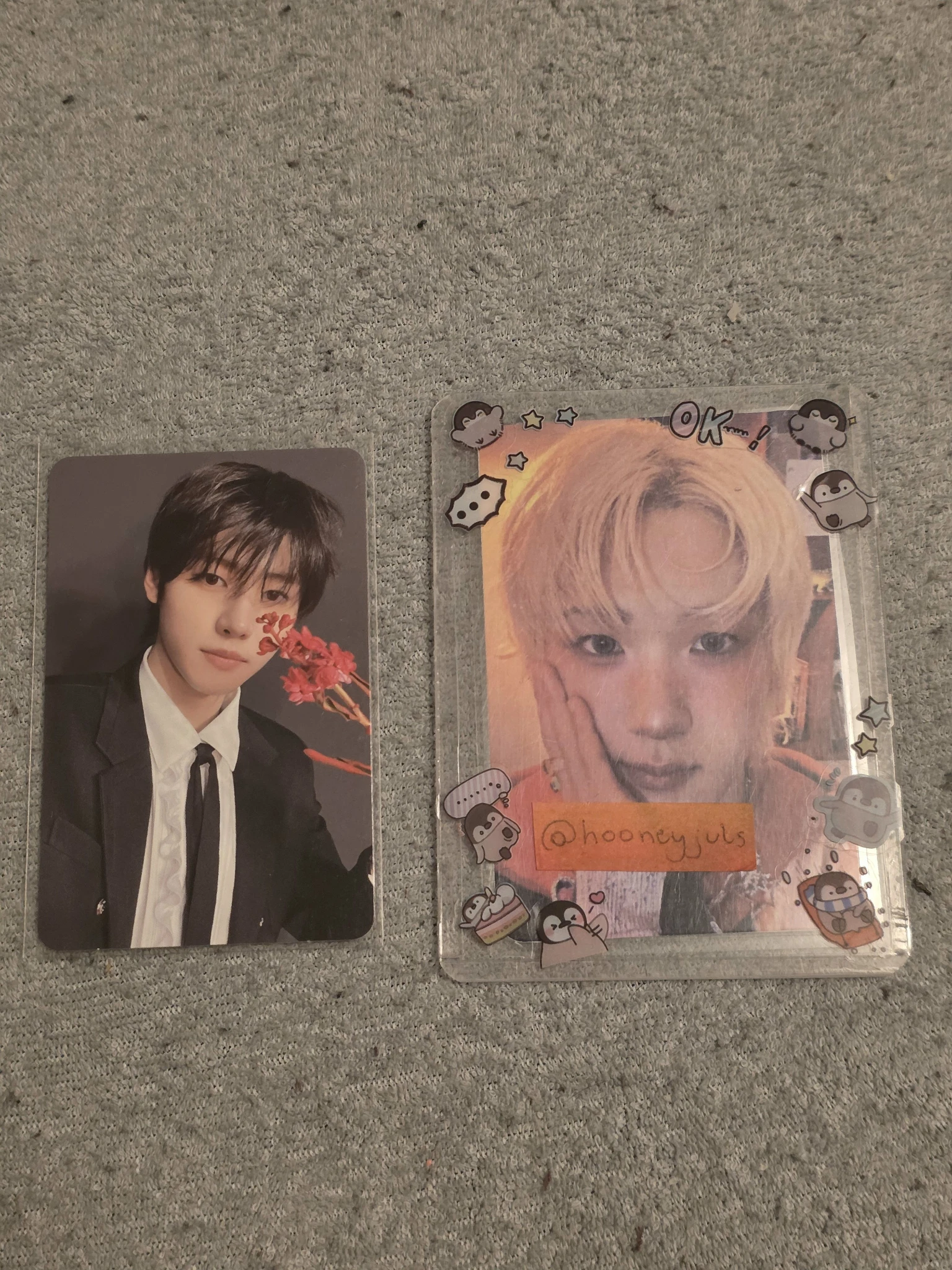 ENHYPEN Sunghoon ENHYPEN - Sunghoon - DARK BLOOD Album kpopmerch video call round 1 listing photo 1