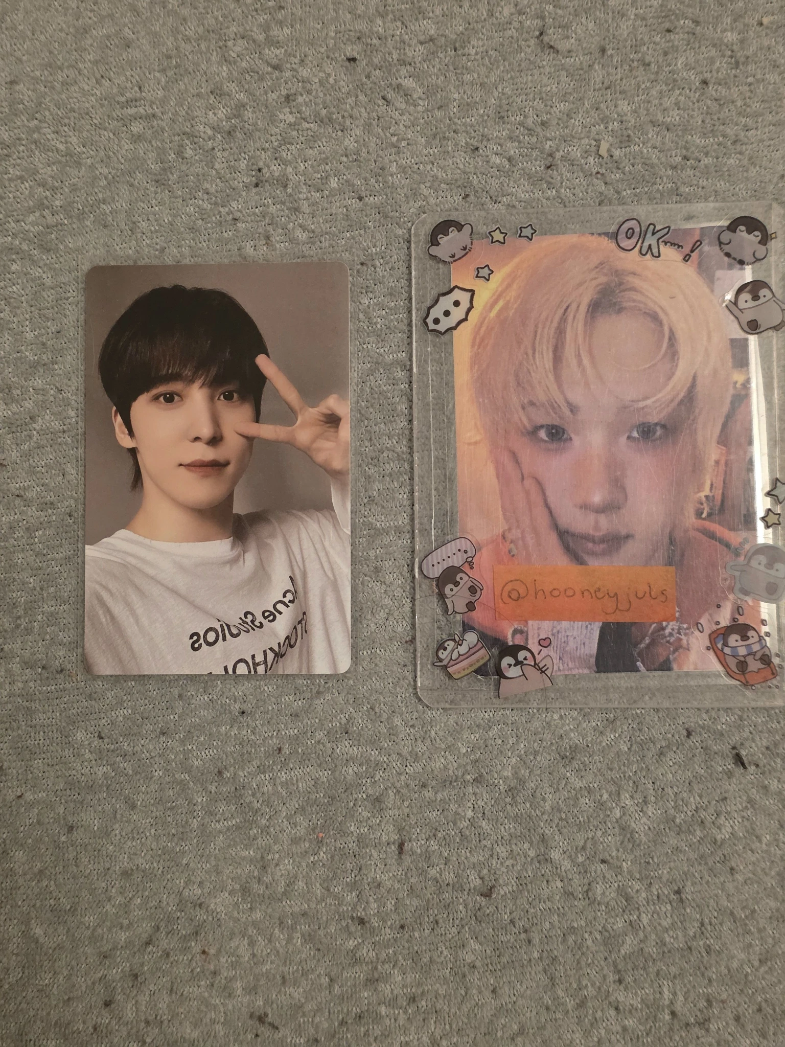 ATEEZ Yunho ATEEZ - Yunho - Golden Hour : Part.1 Album poca album album photocard A version listing photo 1