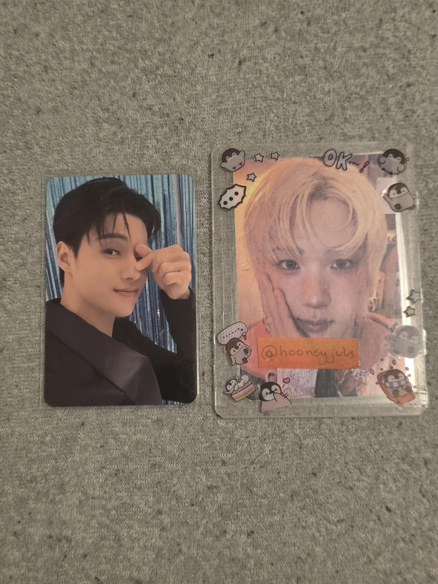 ATEEZ Wooyoung ATEEZ - Wooyoung - Golden Hour : Part.1 Album merch photocard scratch card A set listing photo 1