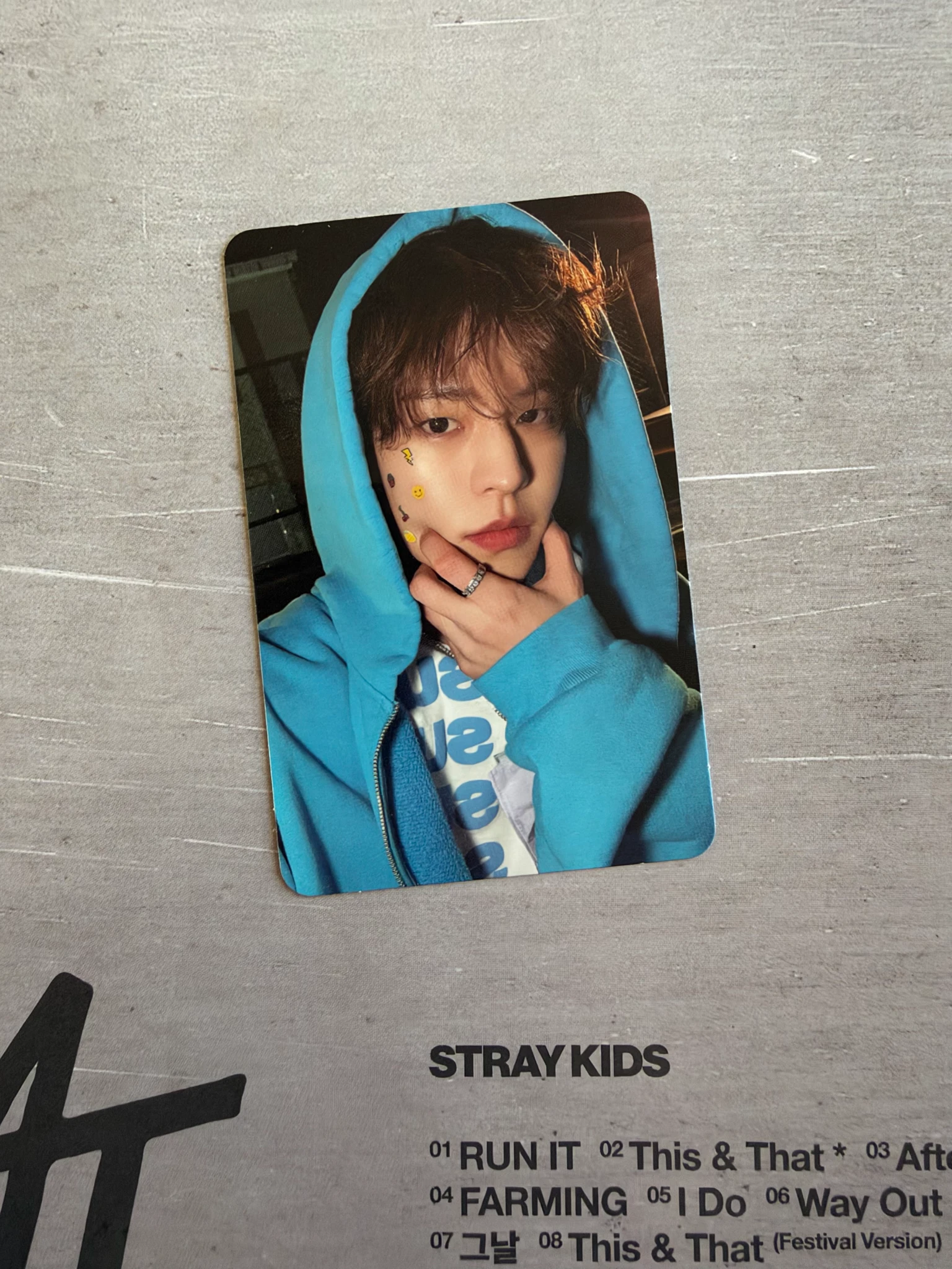 Stray Kids Seungmin Stray Kids - Seungmin - THIS & THAT Album album photocard first press only & version listing photo 1