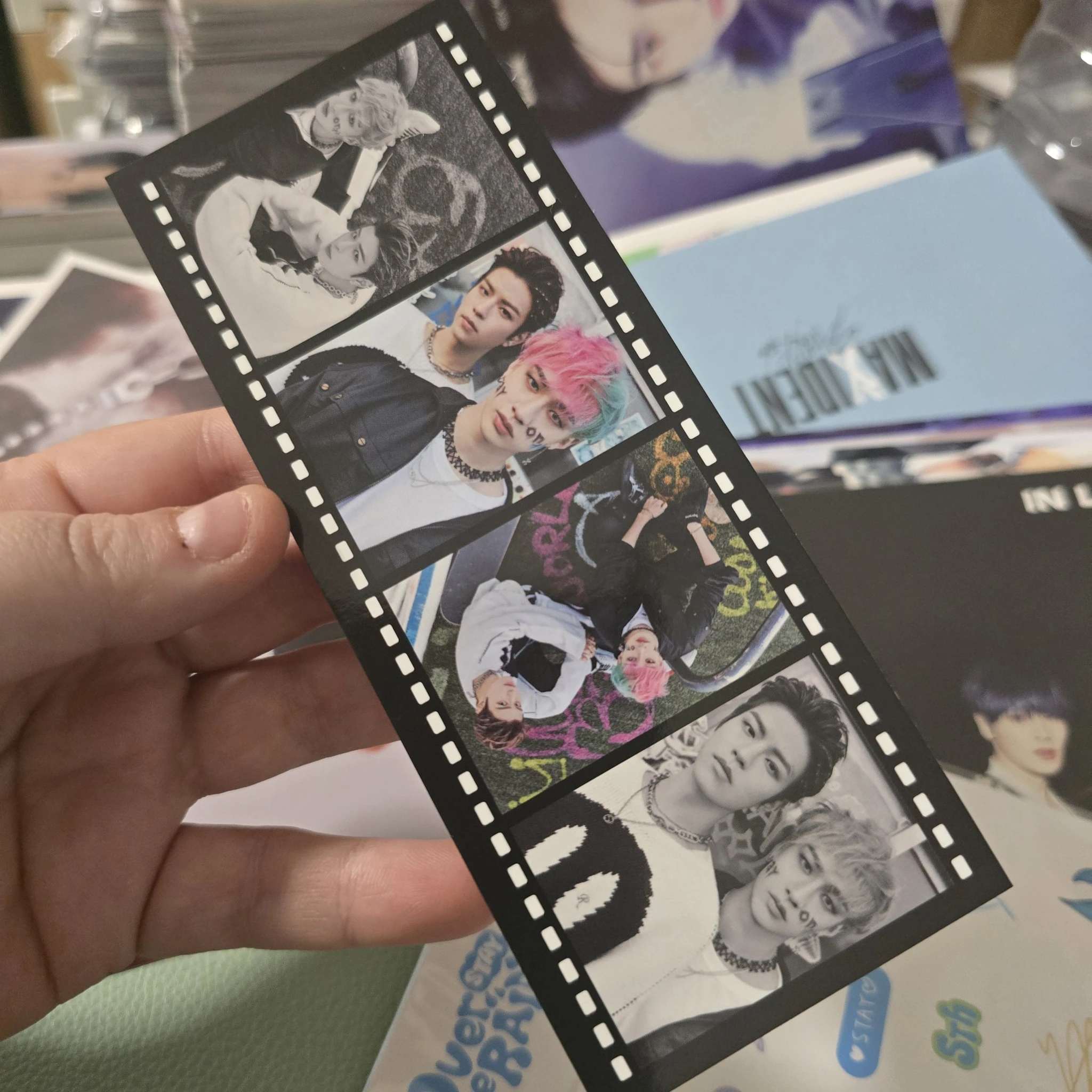Stray Kids Stray Kids - Seungmin & Bang Chan - GO LIVE Album album inclusion b type film strip 4 cut film listing photo 1