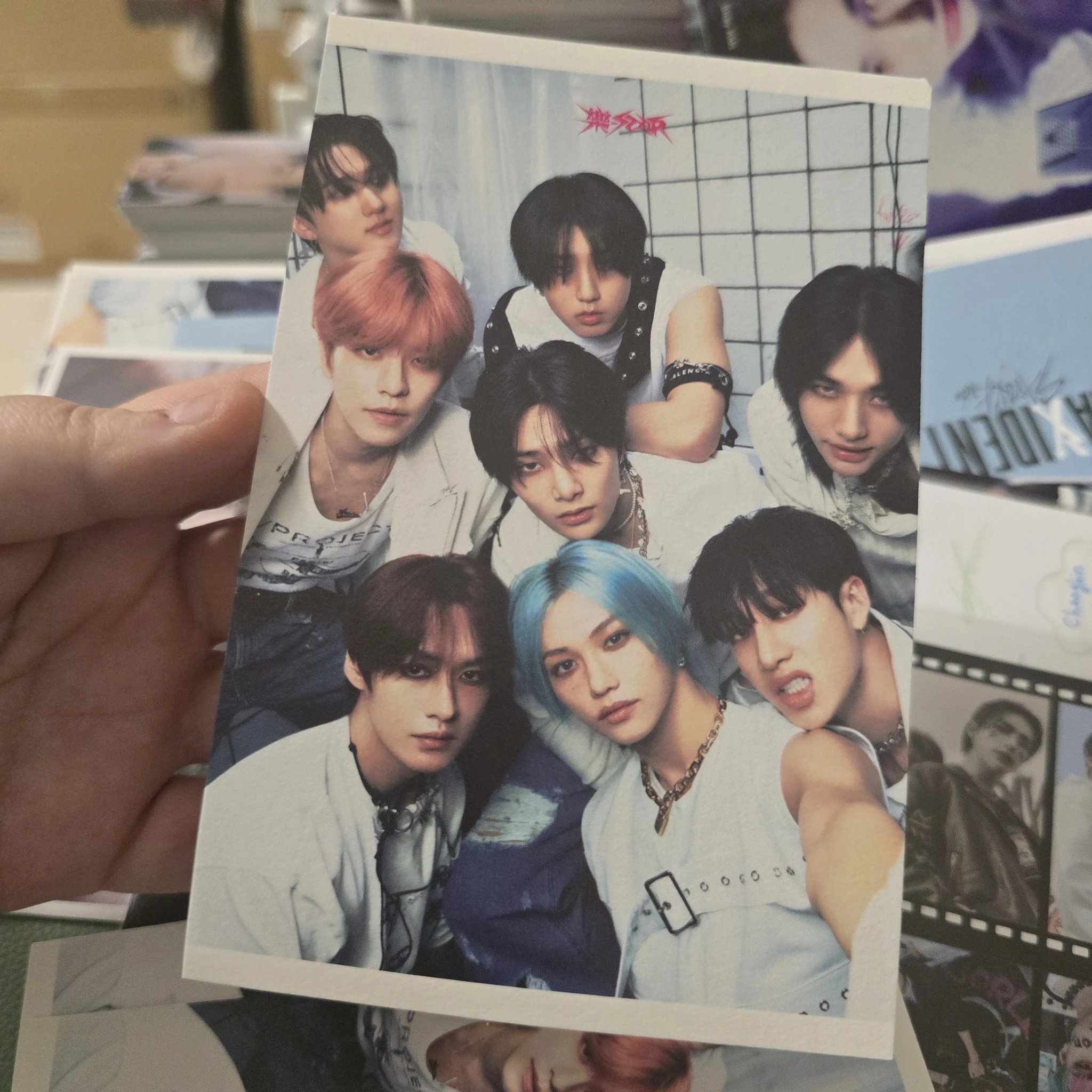 Stray Kids Stray Kids - Rock-Star Album acrylic poster frame album inclusion north america pre-order benefit (pob) listing photo 1