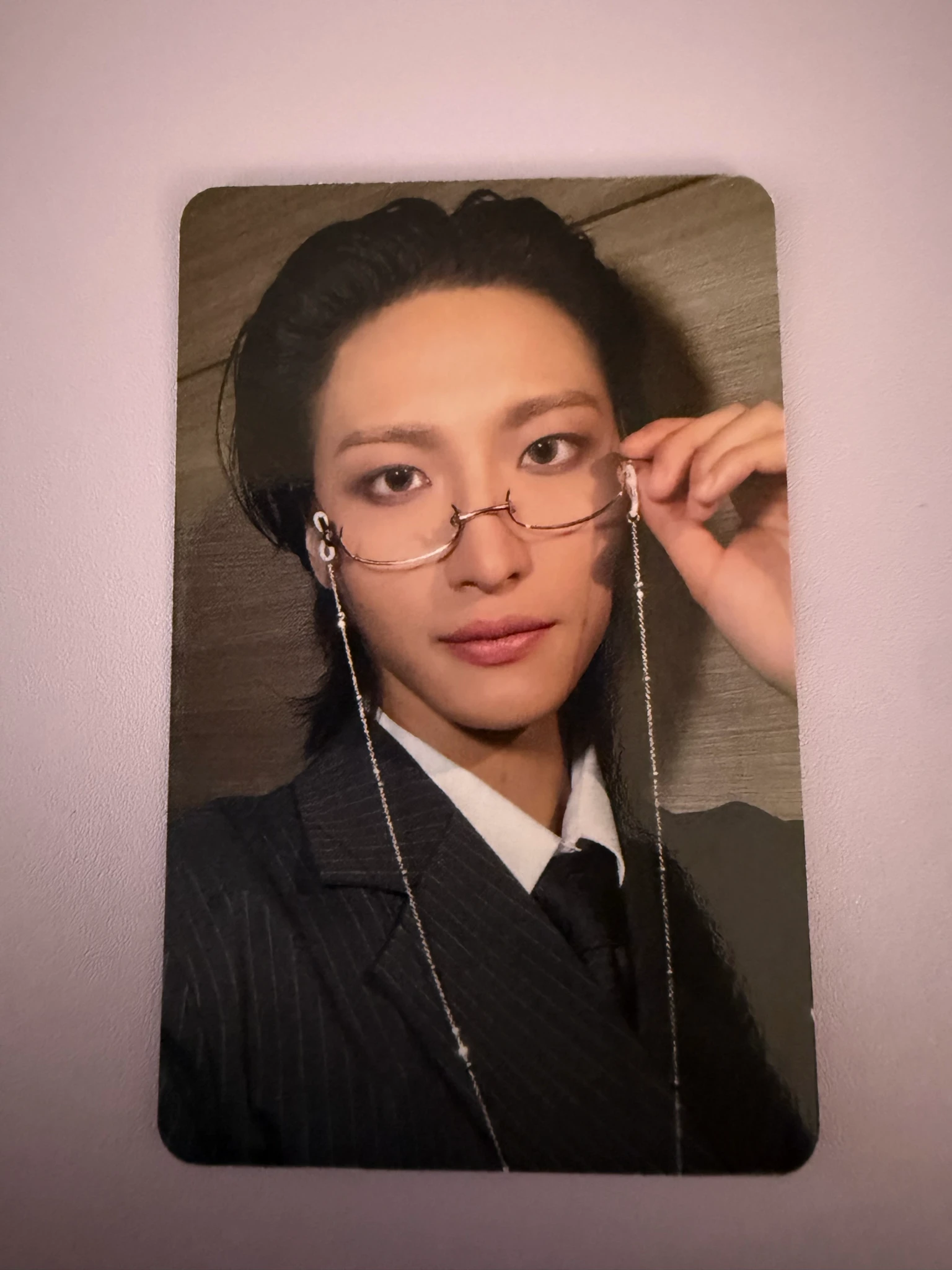 ATEEZ Seonghwa ATEEZ - Seonghwa - Golden Hour : Part 2 Album apple music lucky draw glasses version listing photo 1