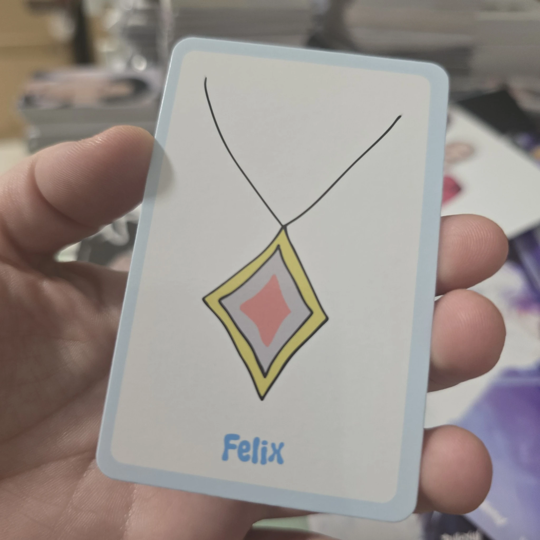 Stray Kids Felix Stray Kids - Felix - STAY Over The Rain Official Fan Club 5th Gen Other photocard set message card listing photo 1