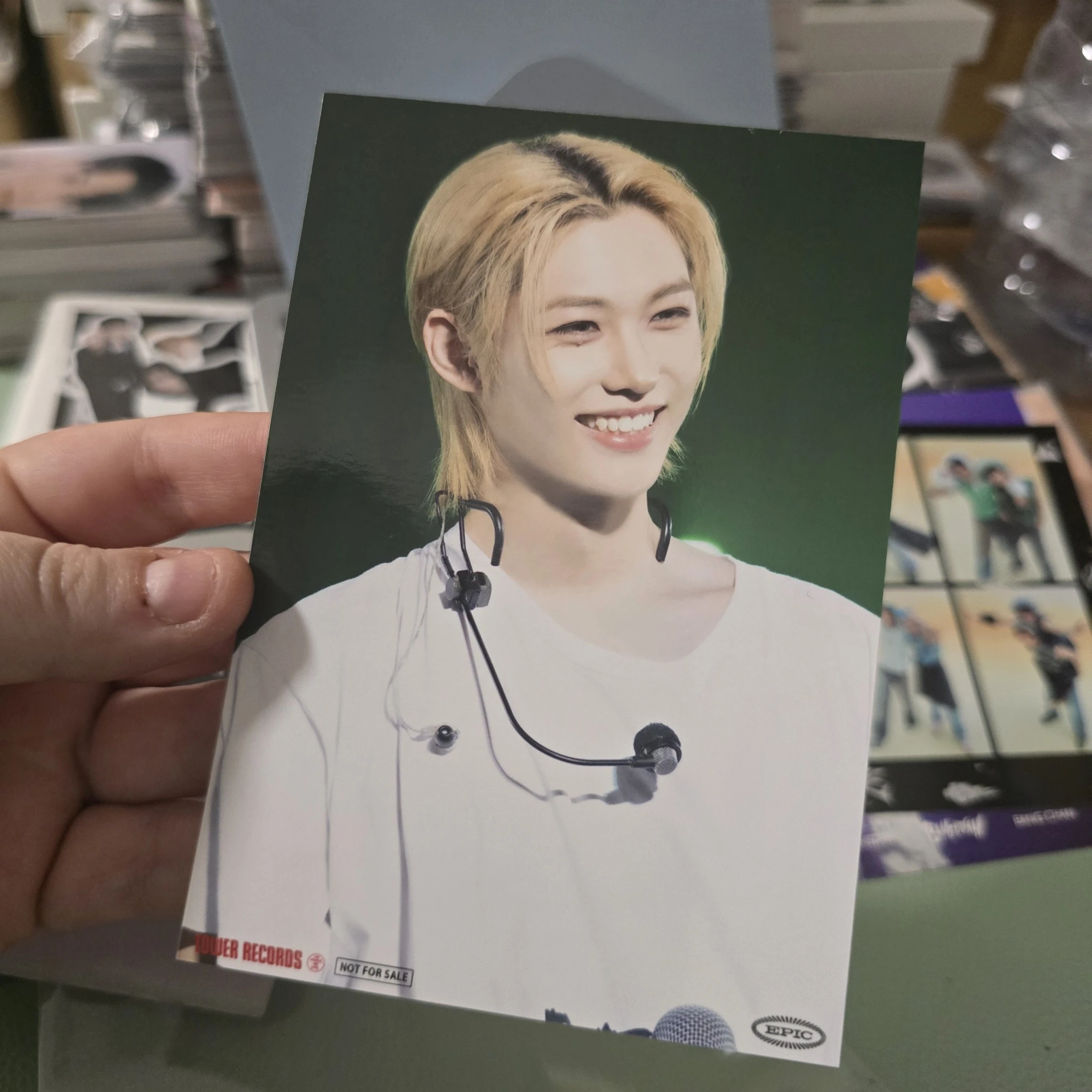 Stray Kids Felix Stray Kids - Felix - 2nd World Tour MANIAC ENCORE in JAPAN Blu-ray Other bromide tower records pre-order benefit (pob) listing photo 1
