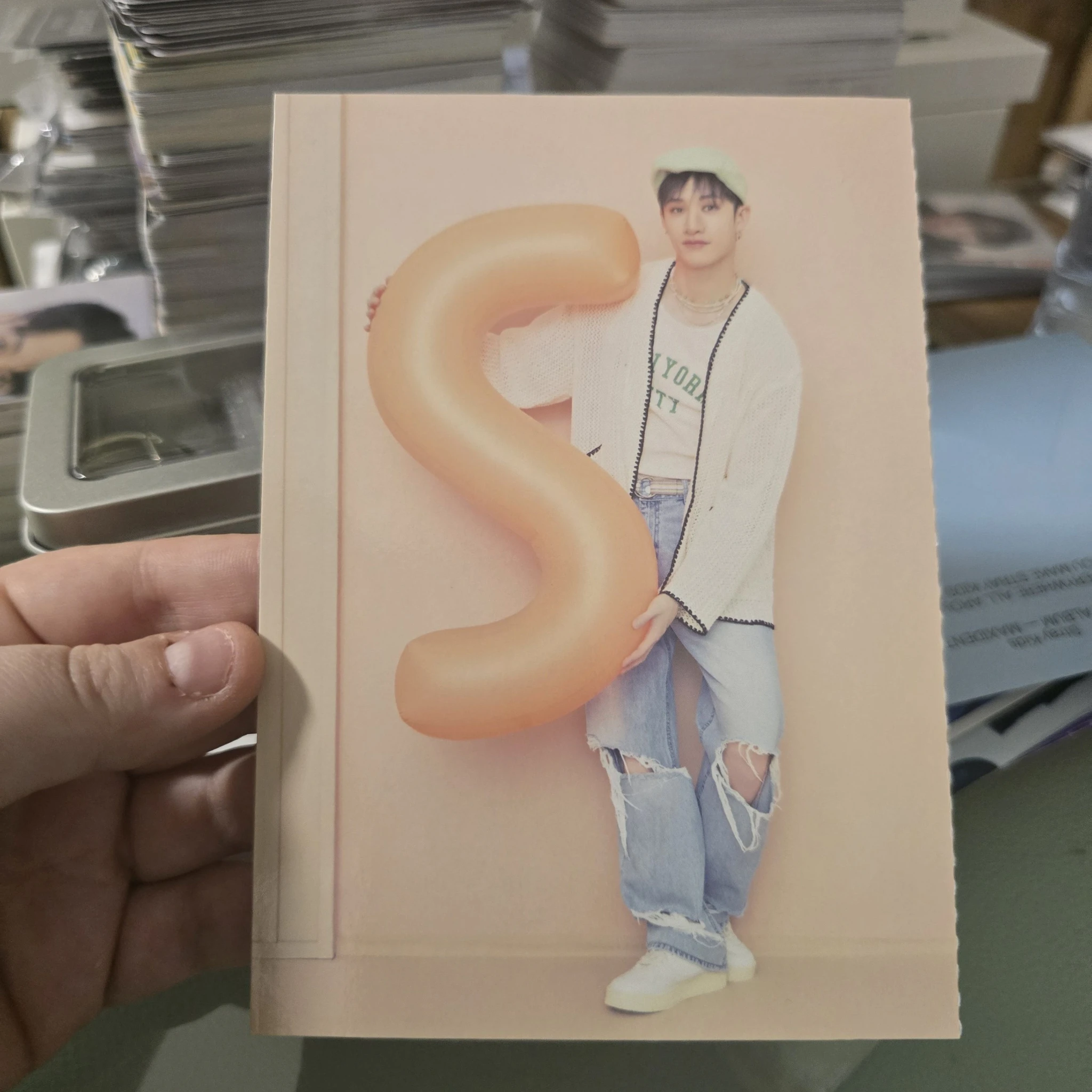 Stray Kids Bang Chan Stray Kids - Bang Chan - 2024 Season's Greetings - Air-ful Other kit inclusion postcard set japan season's greetings listing photo 1