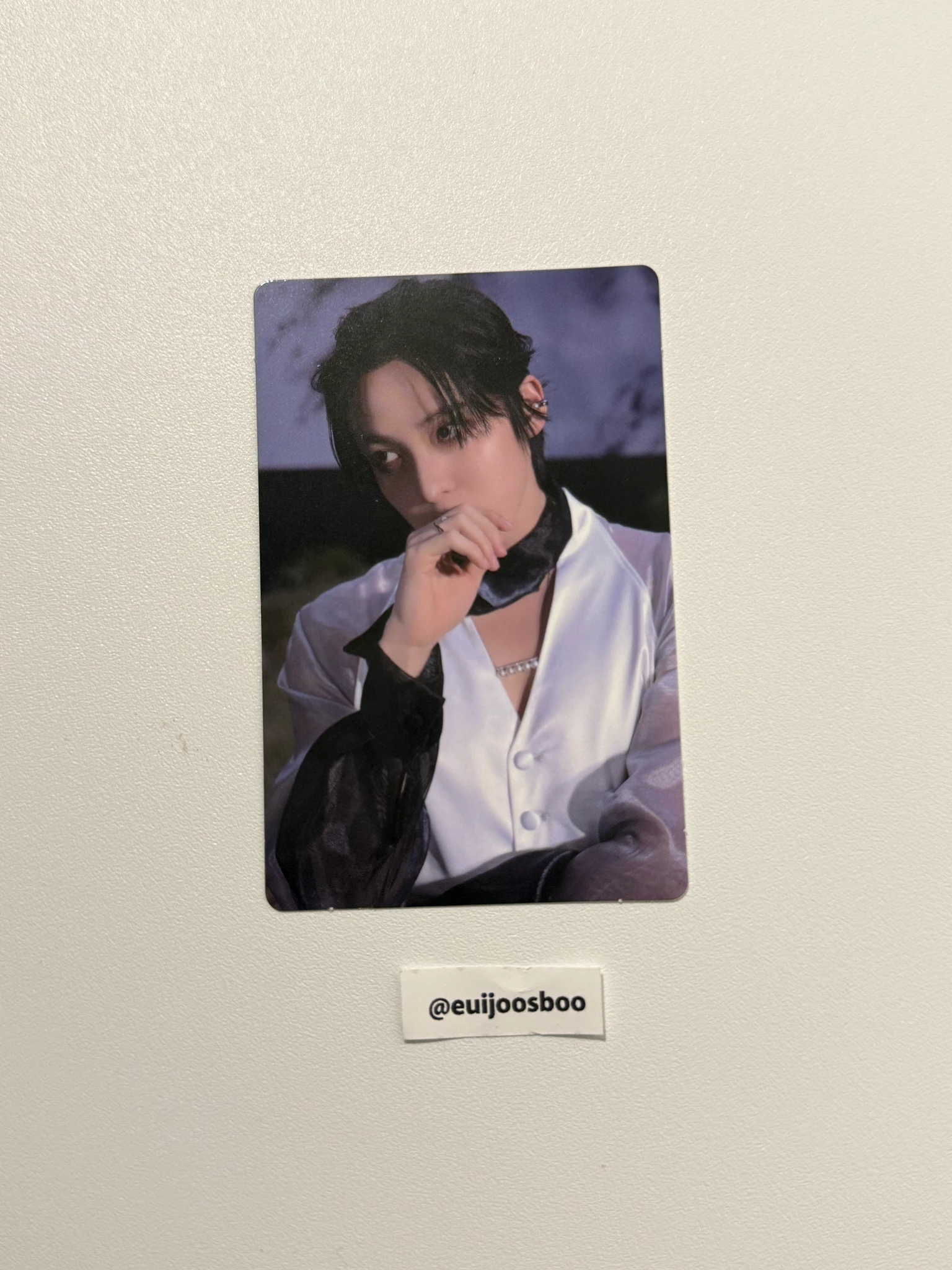 ATEEZ Yunho ATEEZ - Yunho - Golden Hour : Part.4 Album poca album album photocard A version image card listing photo 1