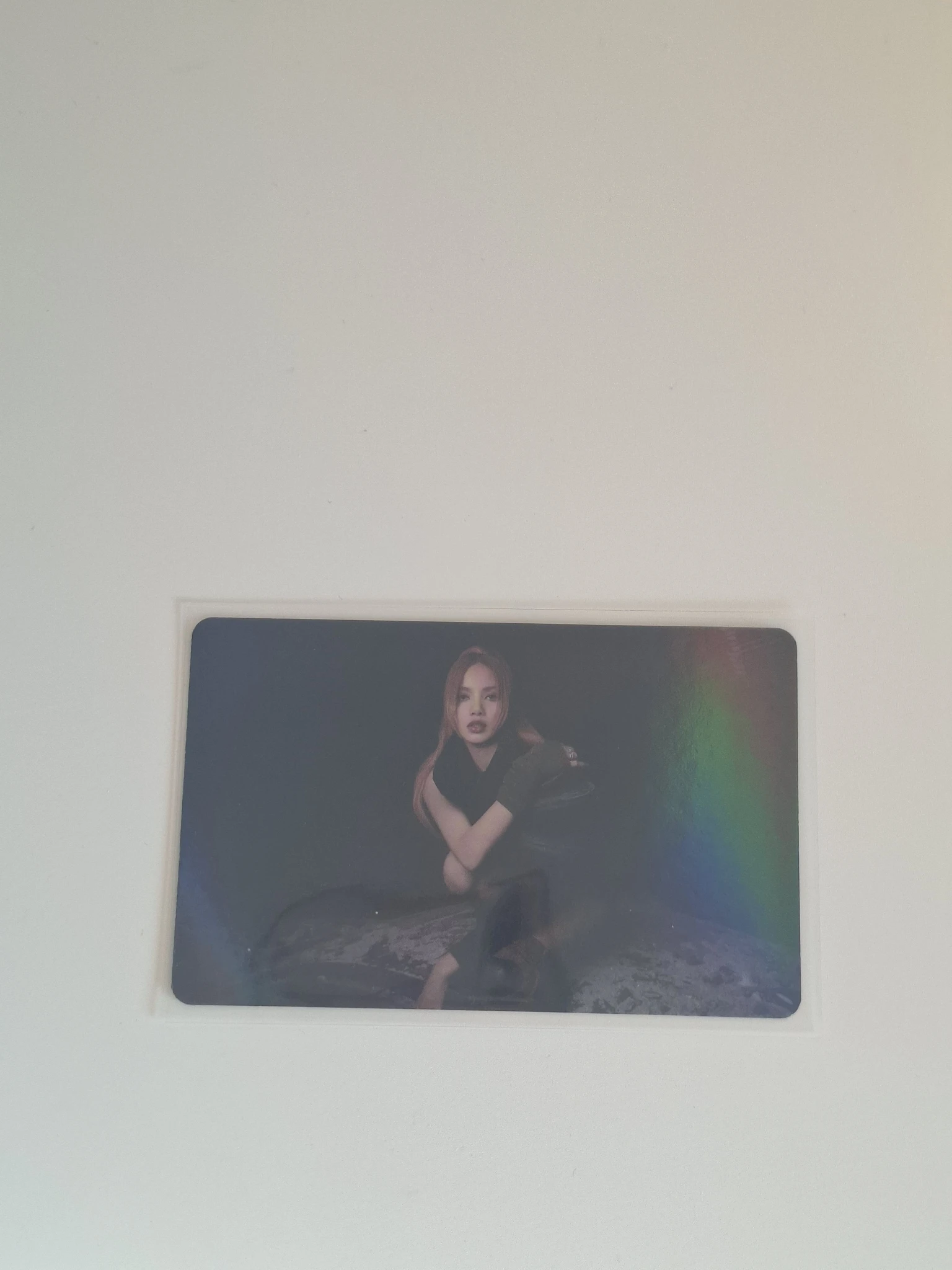 BLACKPINK Lisa BLACKPINK - Lisa - BORN PINK Album weverse global hologram pre-order benefit listing photo 1