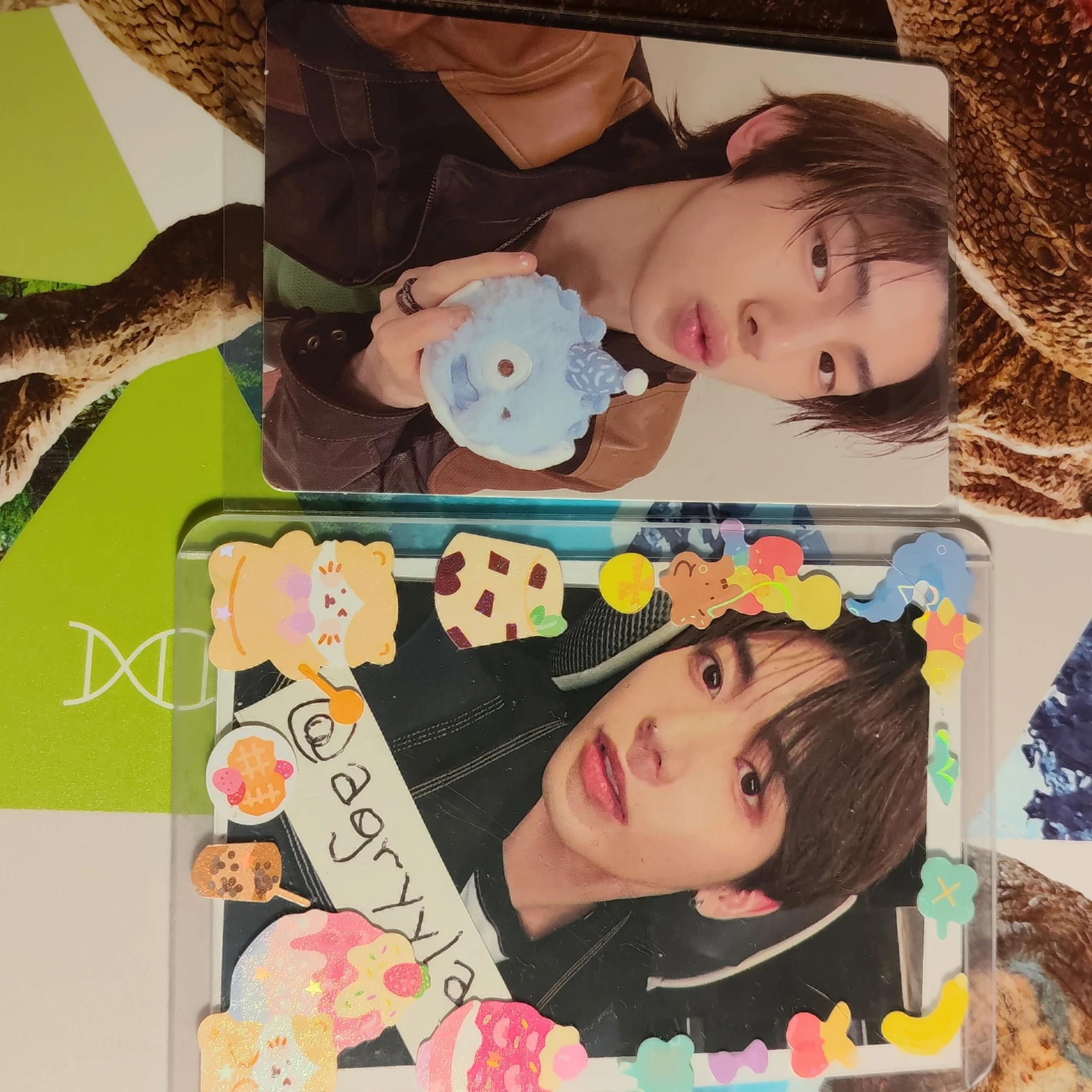 CORTIS Juhoon CORTIS - Juhoon - GREENGREEN Album album photocard ball version baby blue version photocard set listing photo 1