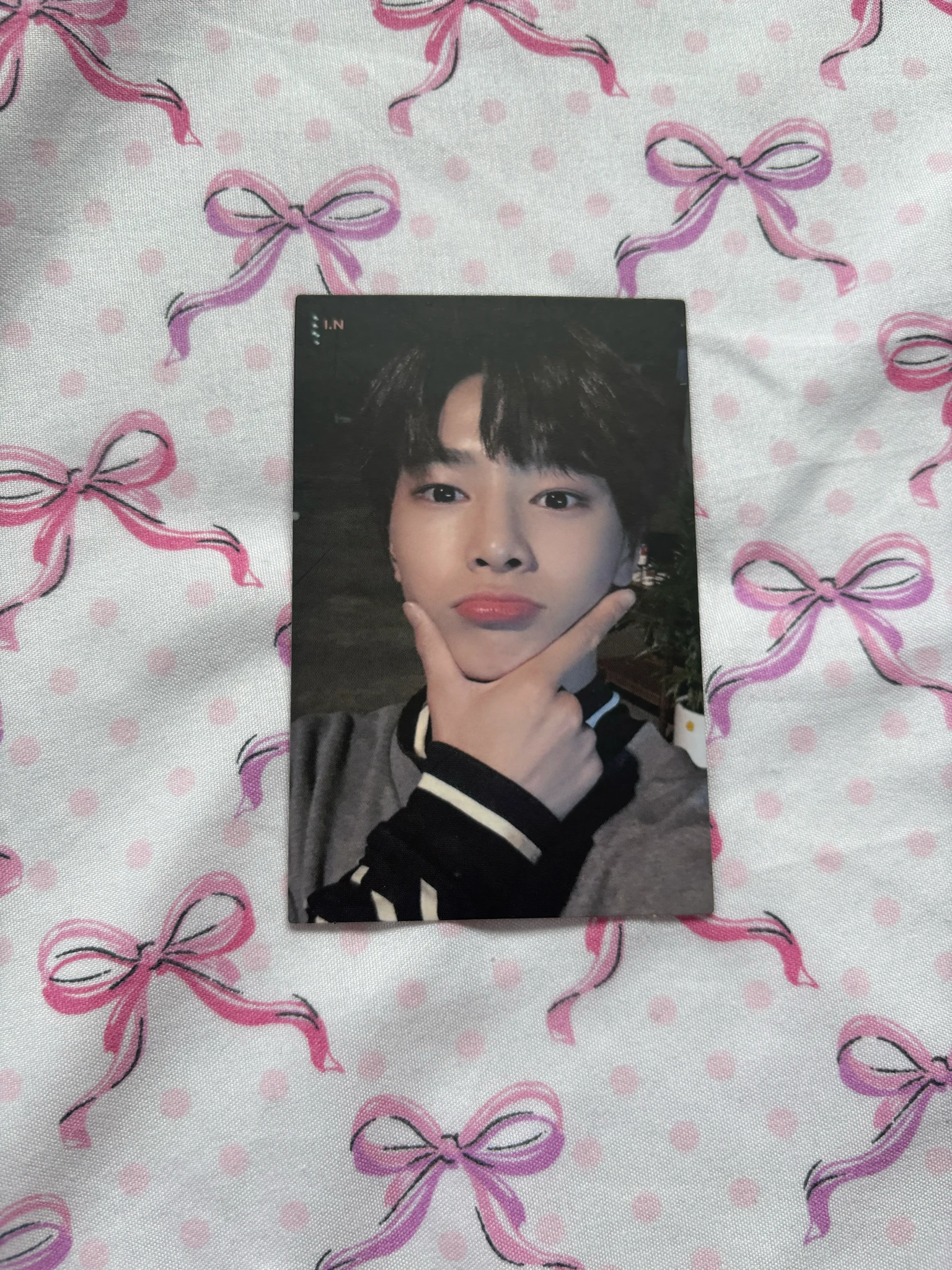 Stray Kids I.N Stray Kids - I.N - I am YOU Album album photocard C version version 3 standard version qr card listing photo 1