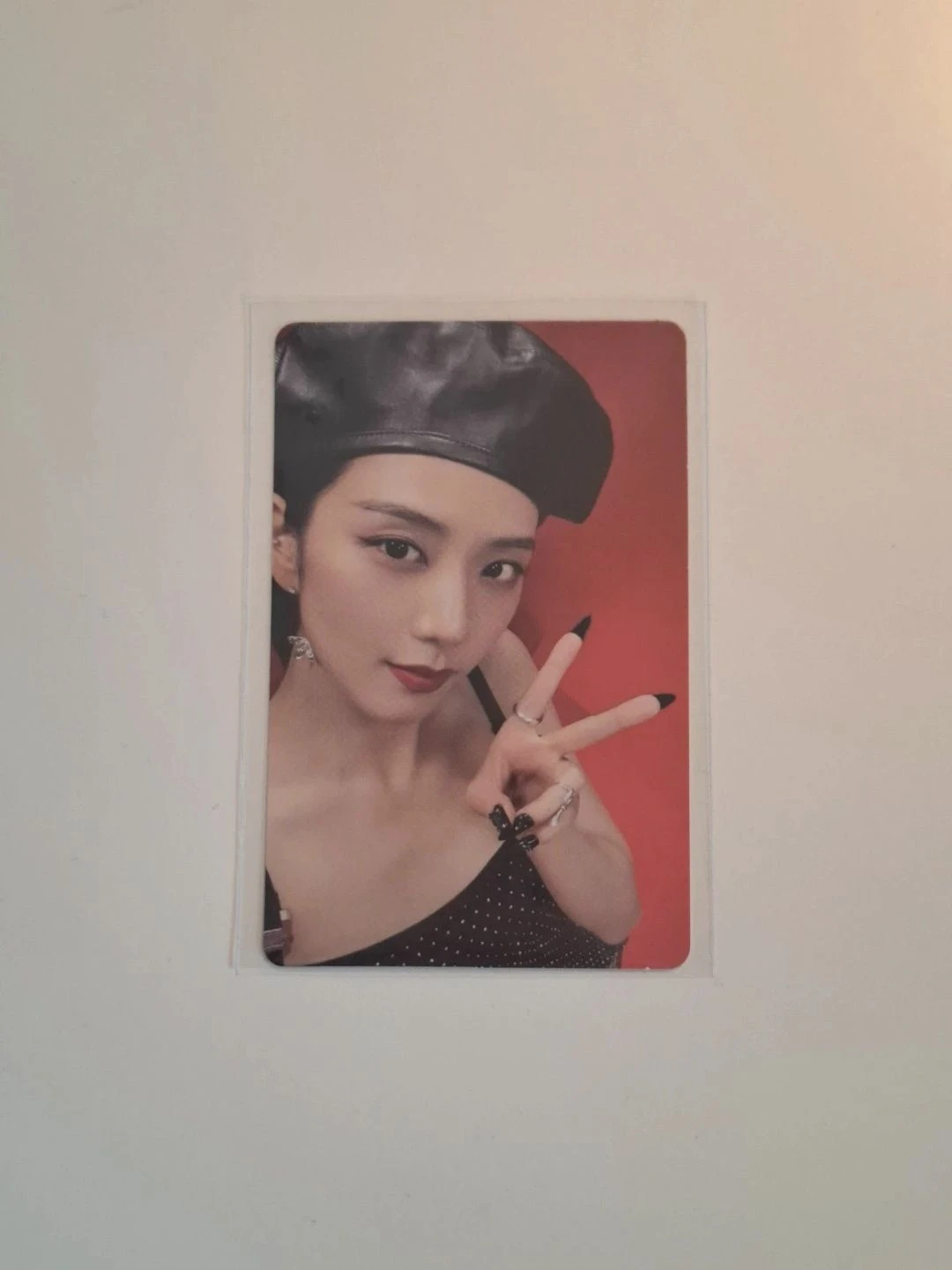 BLACKPINK Jisoo BLACKPINK - Jisoo - ME (Jisoo solo) Album red version first press only listing photo 1