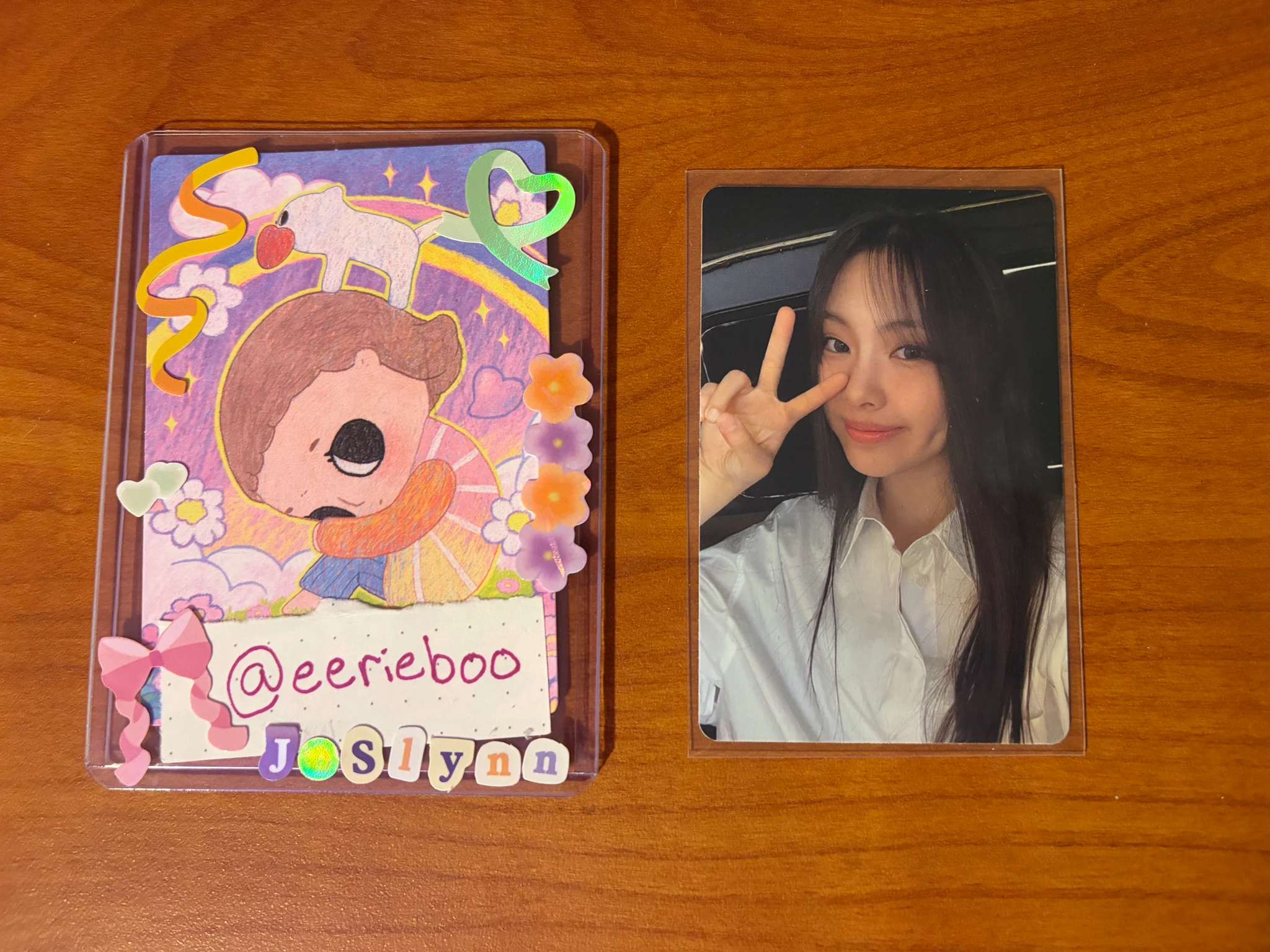 NewJeans Hyein NewJeans - Hyein - NewJeans x Line Friends Event version 3 photocard set listing photo 1