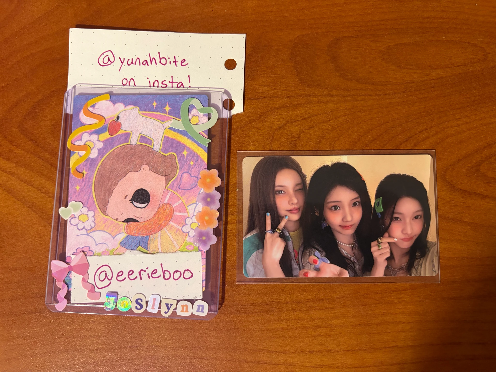 ILLIT ILLIT - Yunah & Wonhee & Iroha - MAMIHLAPINATAPAI Album album photocard listing photo 1