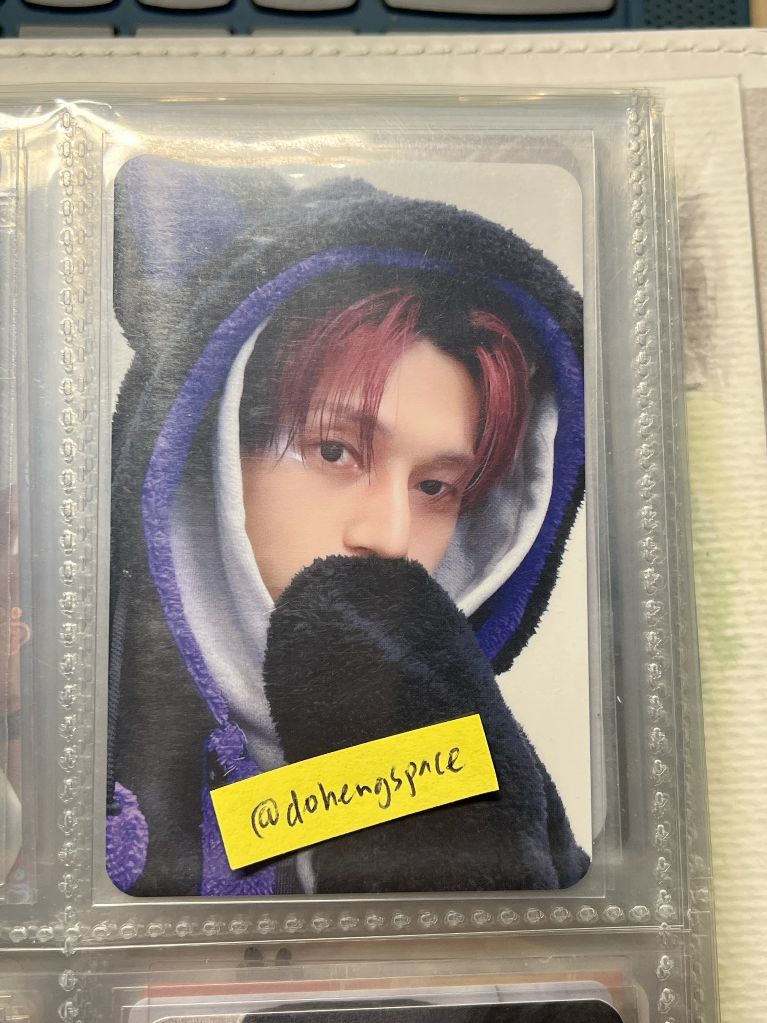 ATEEZ Wooyoung ATEEZ - Wooyoung - Golden Hour : Part.4 Album makestar fansign round 4 listing photo 1