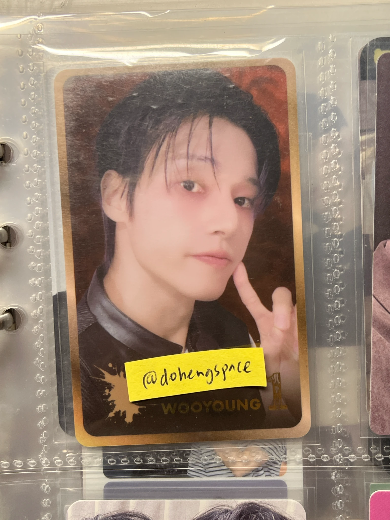 ATEEZ Wooyoung ATEEZ - Wooyoung - Higher Timepiece × ATEEZ Other inkigayo listing photo 1
