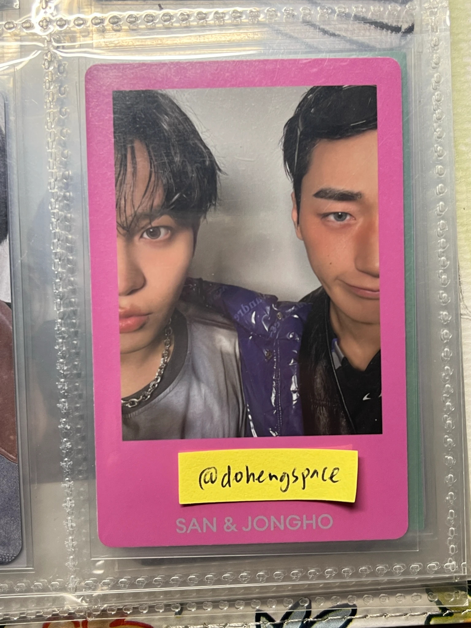 ATEEZ ATEEZ - Jongho & San - GOLDEN HOUR : Part.5 Album digipack version album photocard unit version version 2 listing photo 1
