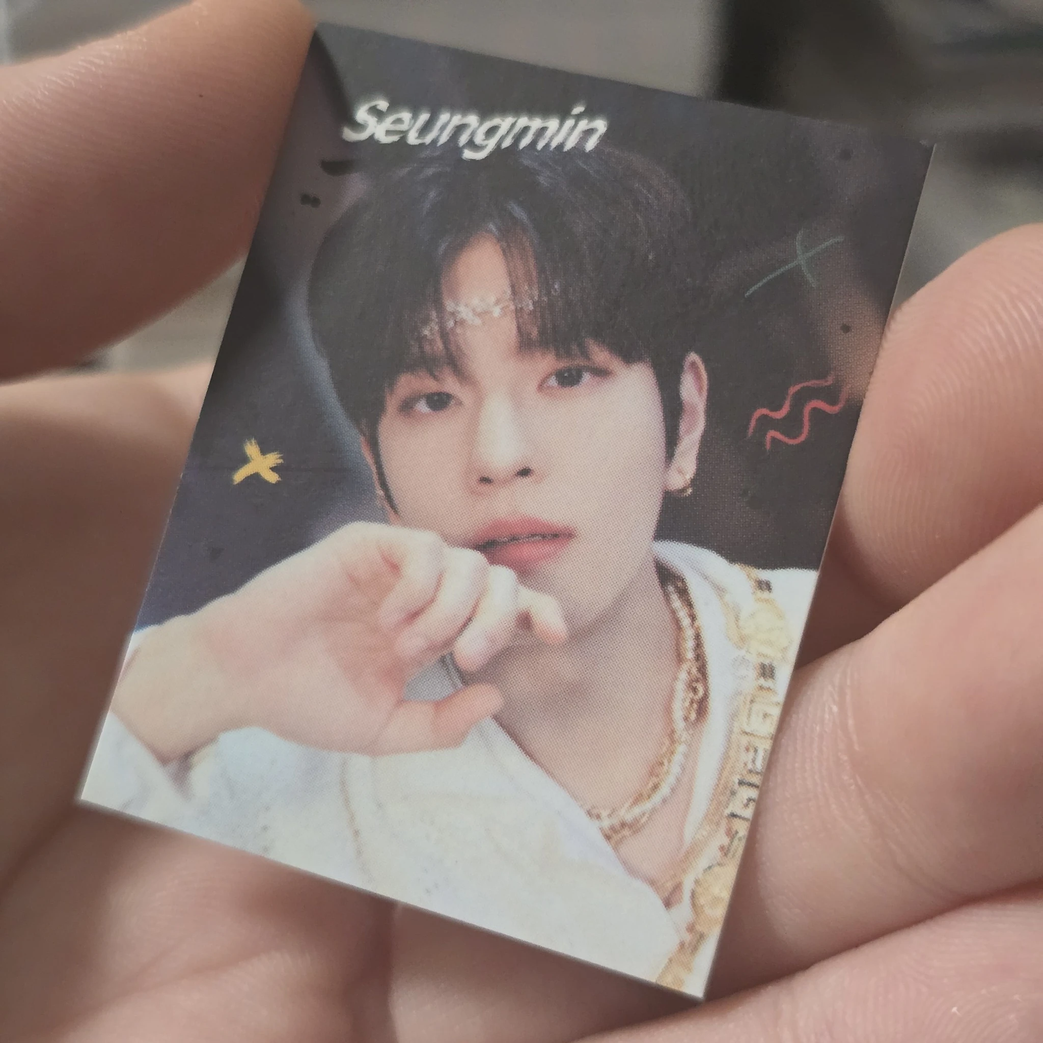 Stray Kids Seungmin Stray Kids - Seungmin - The Victory Pop-Up Store Event photo set keyring merch inclusion mini photo FPO listing photo 1