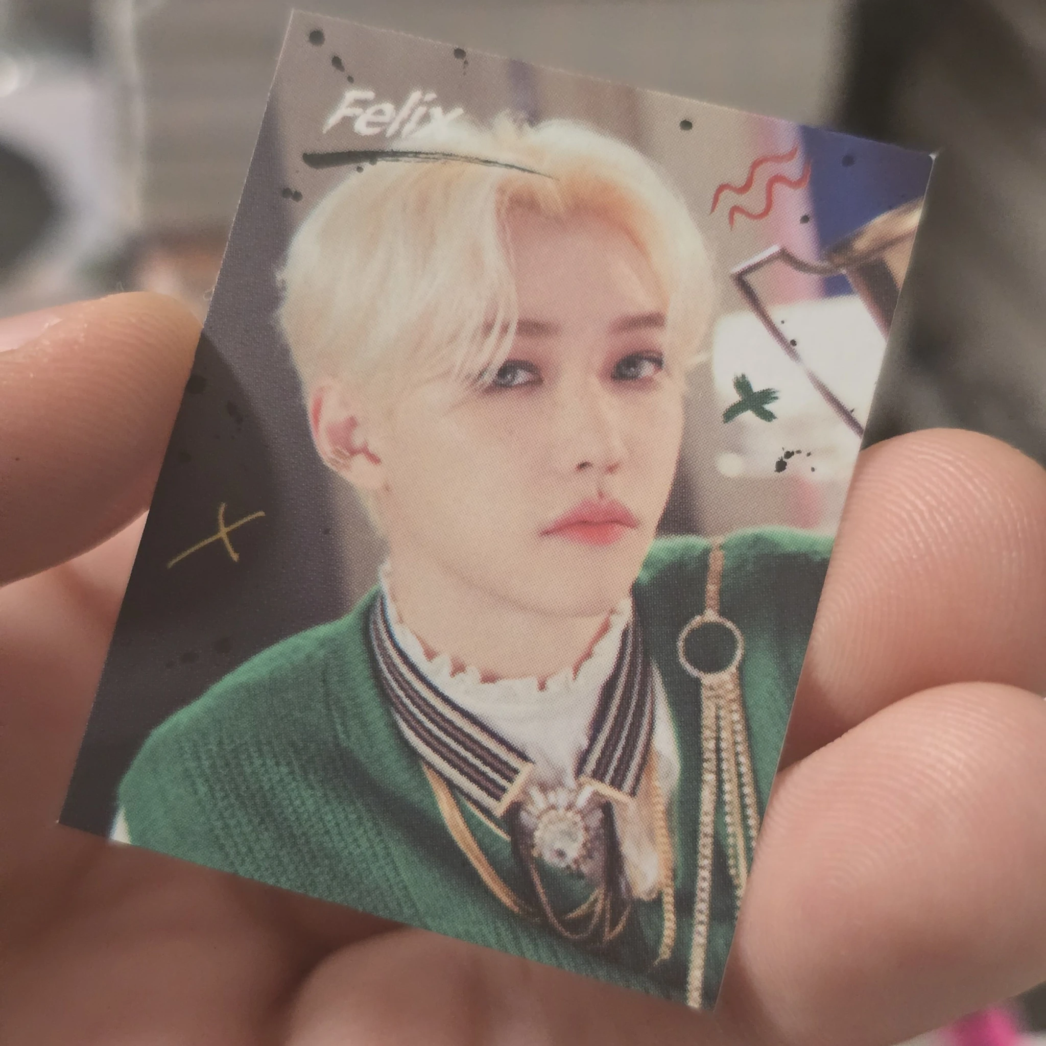 Stray Kids Felix Stray Kids - Felix - The Victory Pop-Up Store Event photo set merch inclusion keyring mini photo FPO listing photo 1