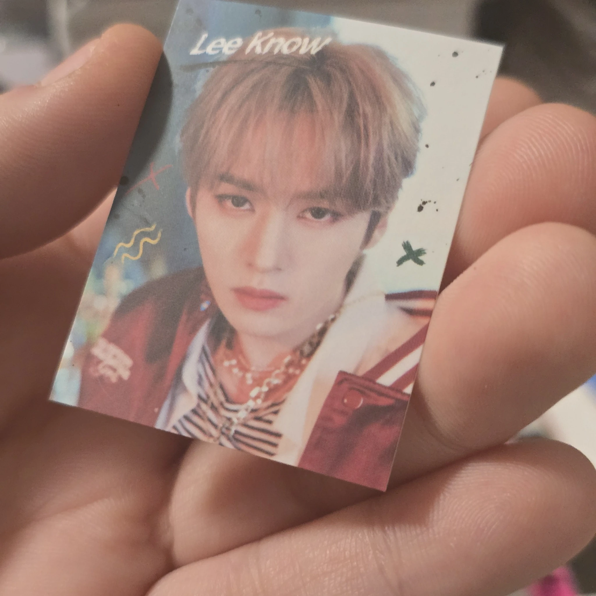 Stray Kids Lee Know Stray Kids - Lee Know - The Victory Pop-Up Store Event photo set merch inclusion keyring mini photo FPO listing photo 1