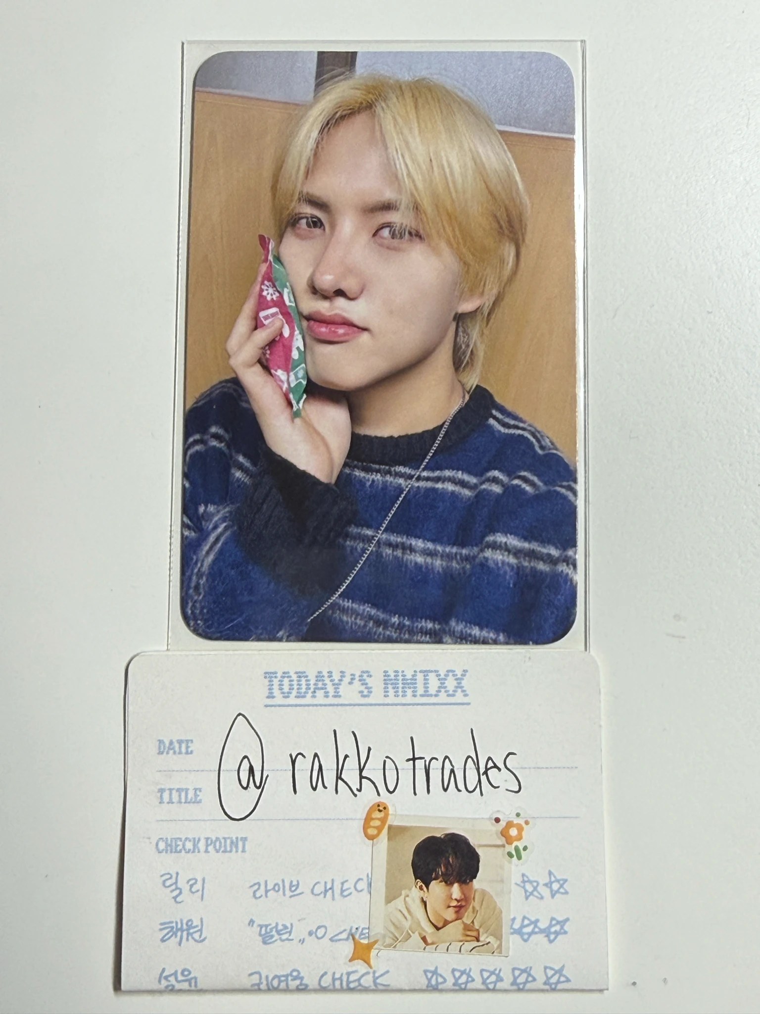 82Major Seongil 82Major - Seongil - X-82 Album dear my muse (dmm) fansign round 3 listing photo 1