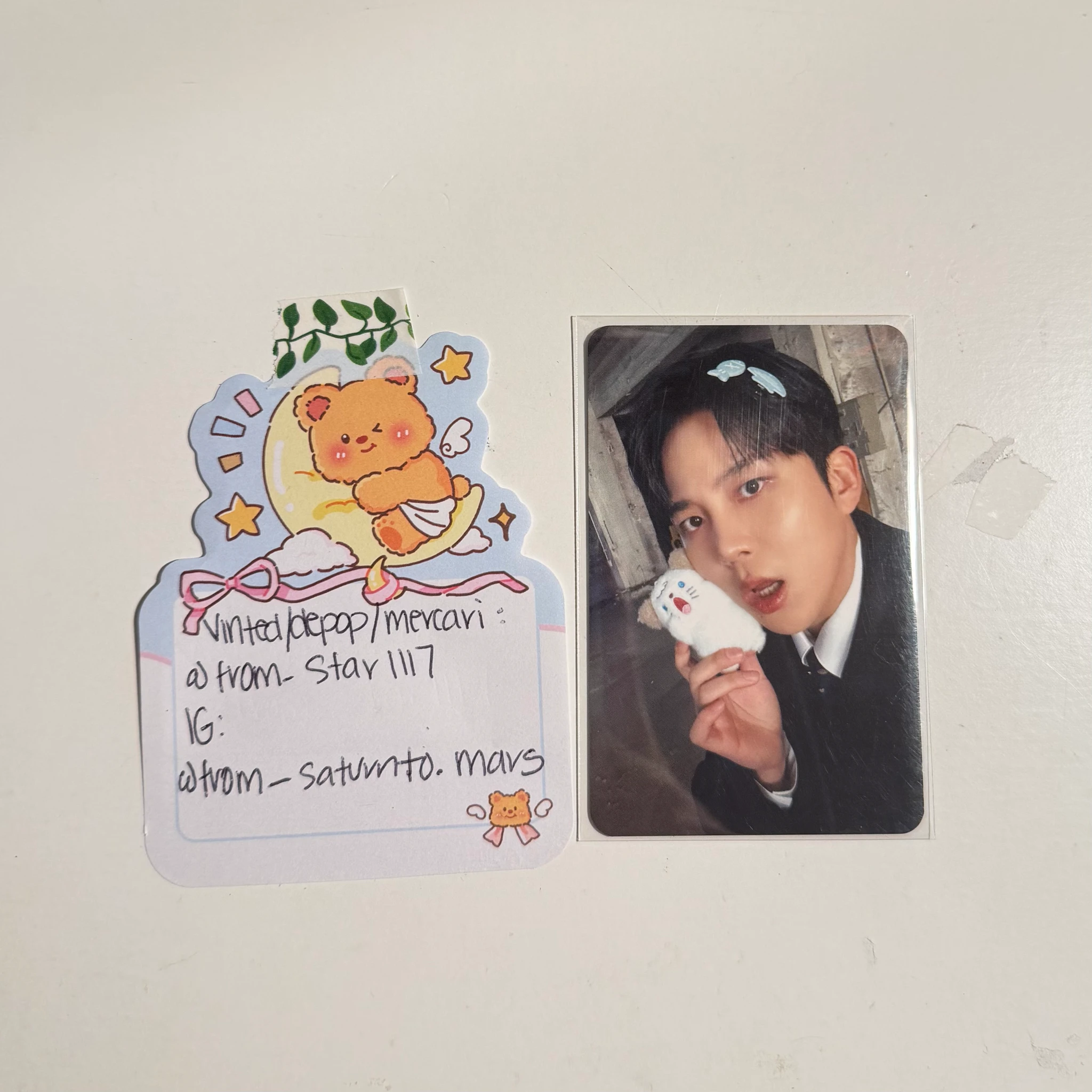 ATEEZ Jongho ATEEZ - Jongho - Golden Hour : Part.4 Album makestar pob (pre-order benefit) listing photo 1
