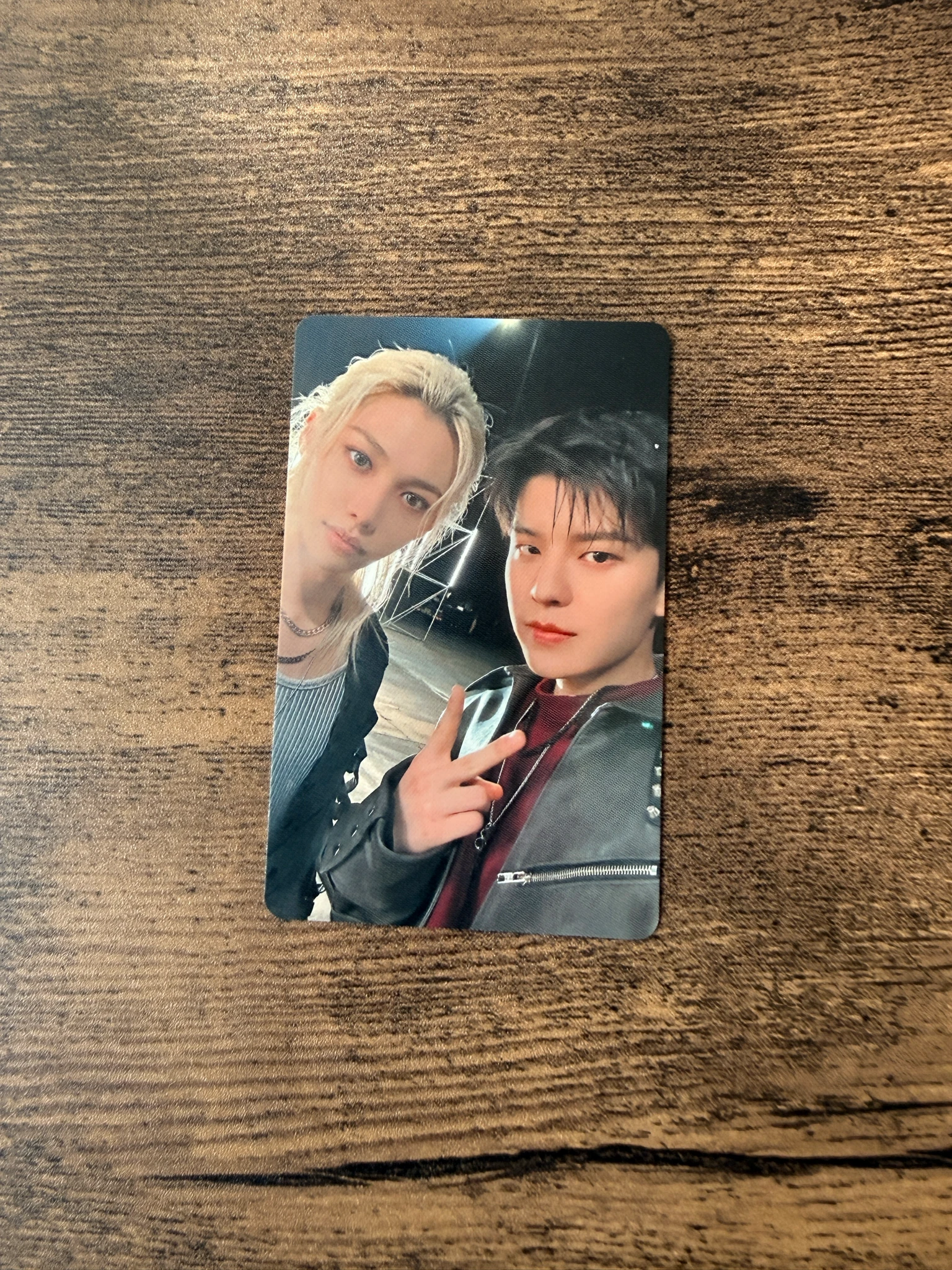 Stray Kids Stray Kids - HAN & Seungmin - GIANT Album album photocard jpfc (japan fanclub) unit listing photo 1