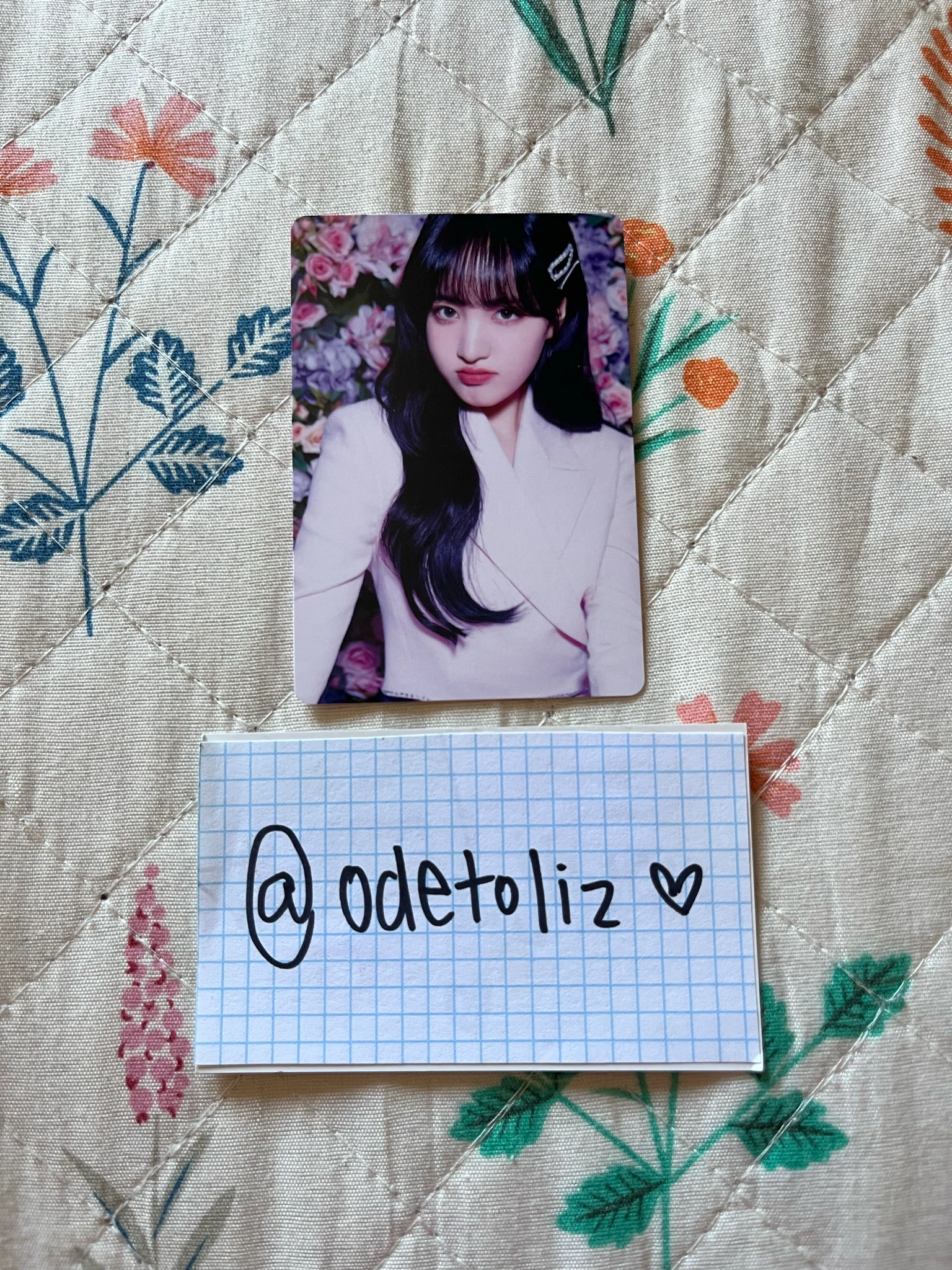 IVE Liz IVE - Liz - The Prom Queens: 1st Fan Concert Event japan trading card concept version listing photo 1