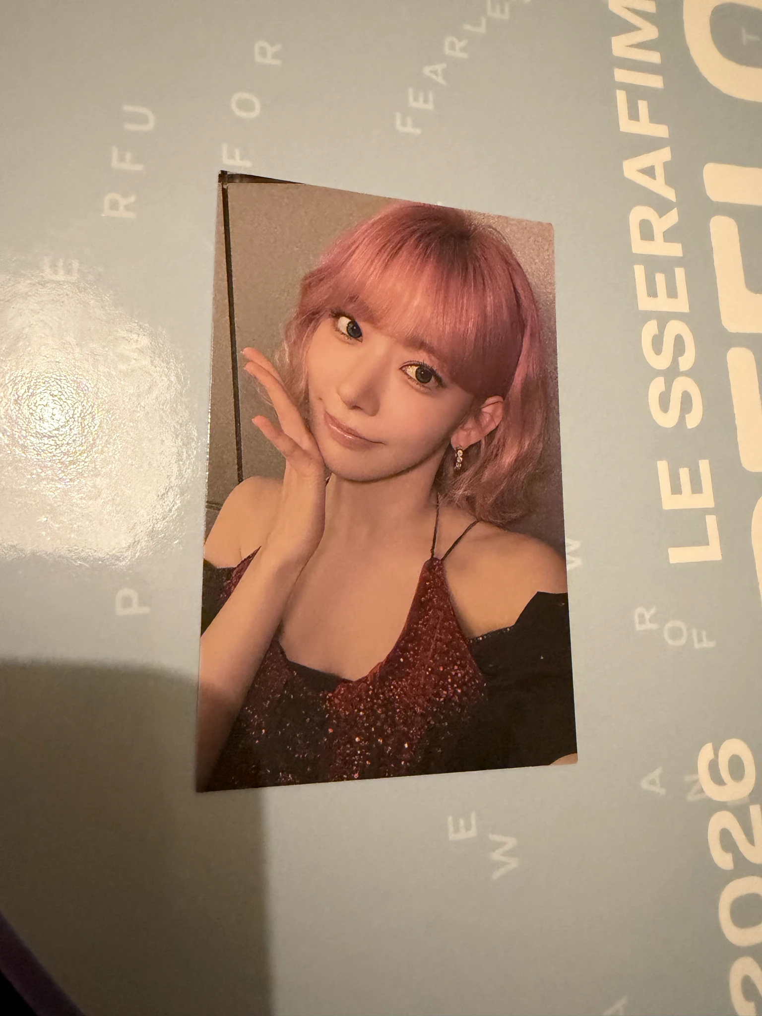 LE SSERAFIM Sakura LE SSERAFIM - Sakura - 2026 Global Merchandise Pop-Up Shops Event pop-up purchase benefit kpopmerch withfans / yizhiyu (yzy) listing photo 1