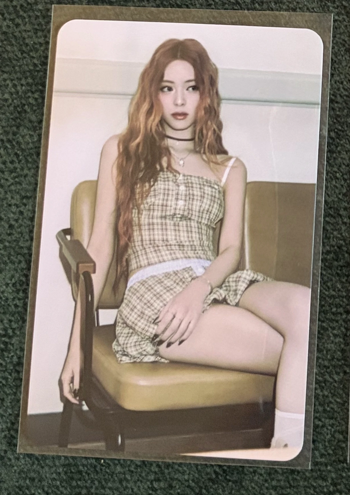 ITZY Yuna ITZY - Yuna - Girls Will Be Girls Album album photocard platform poca ver. non-selfie horizontal listing photo 1