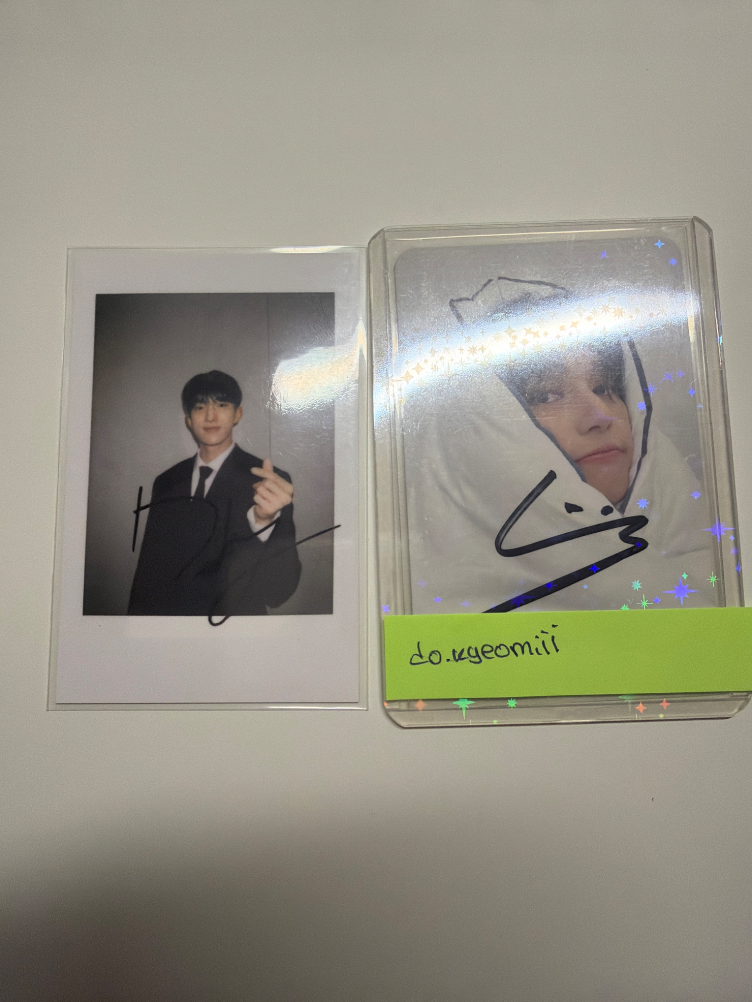 SEVENTEEN DK SEVENTEEN - DK - Seventeenth Heaven Album polaroid carat version withfans / yizhiyu (yzy) macau purchase event listing photo 1