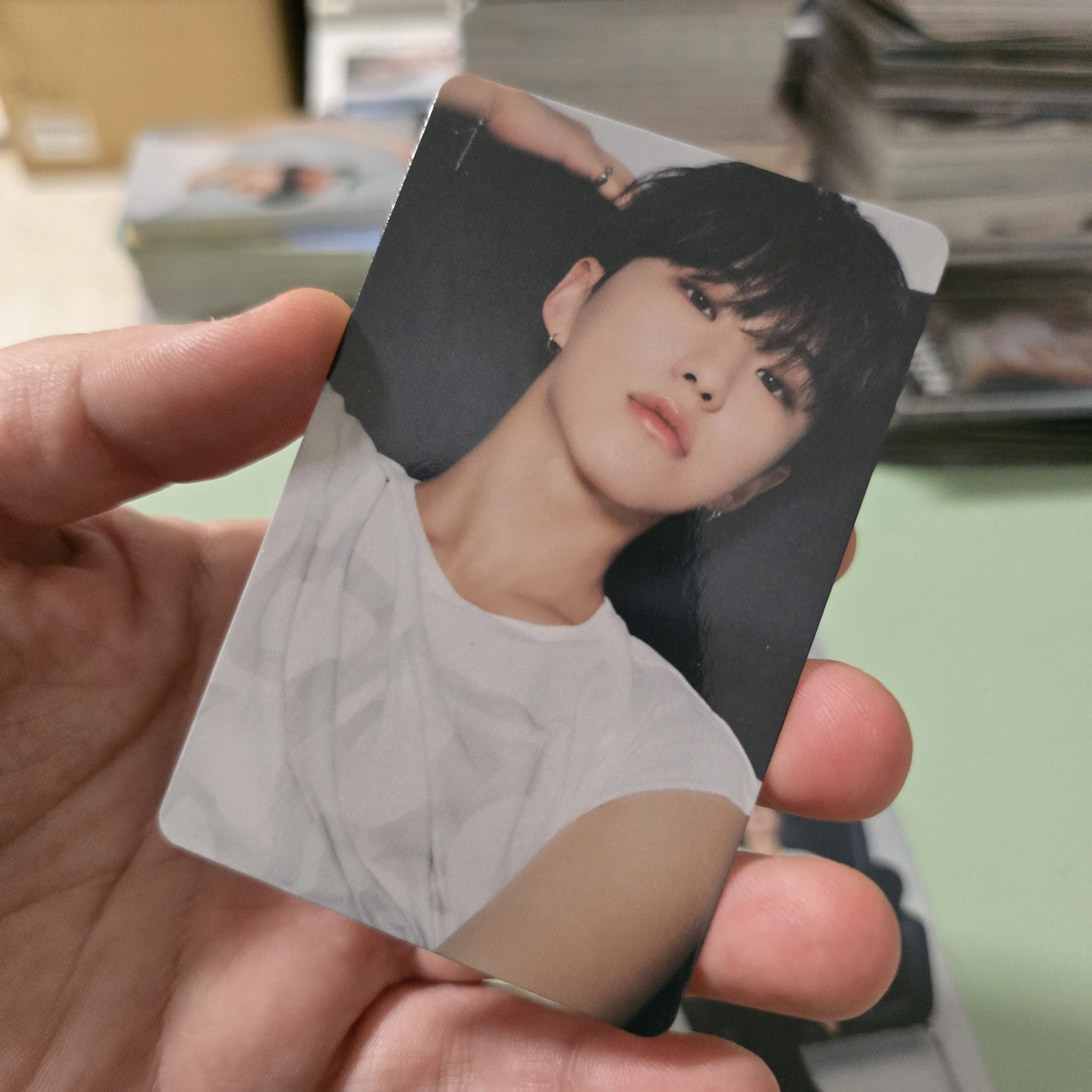 SEVENTEEN Hoshi SEVENTEEN - Hoshi - 17 IS RIGHT HERE Album carat version dear version photocard set listing photo 1
