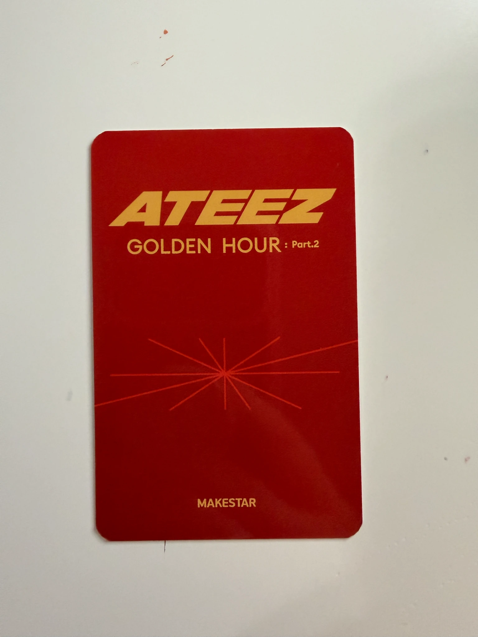 ATEEZ Hongjoong ATEEZ - Hongjoong - Golden Hour : Part 2 Album makestar listing photo 2