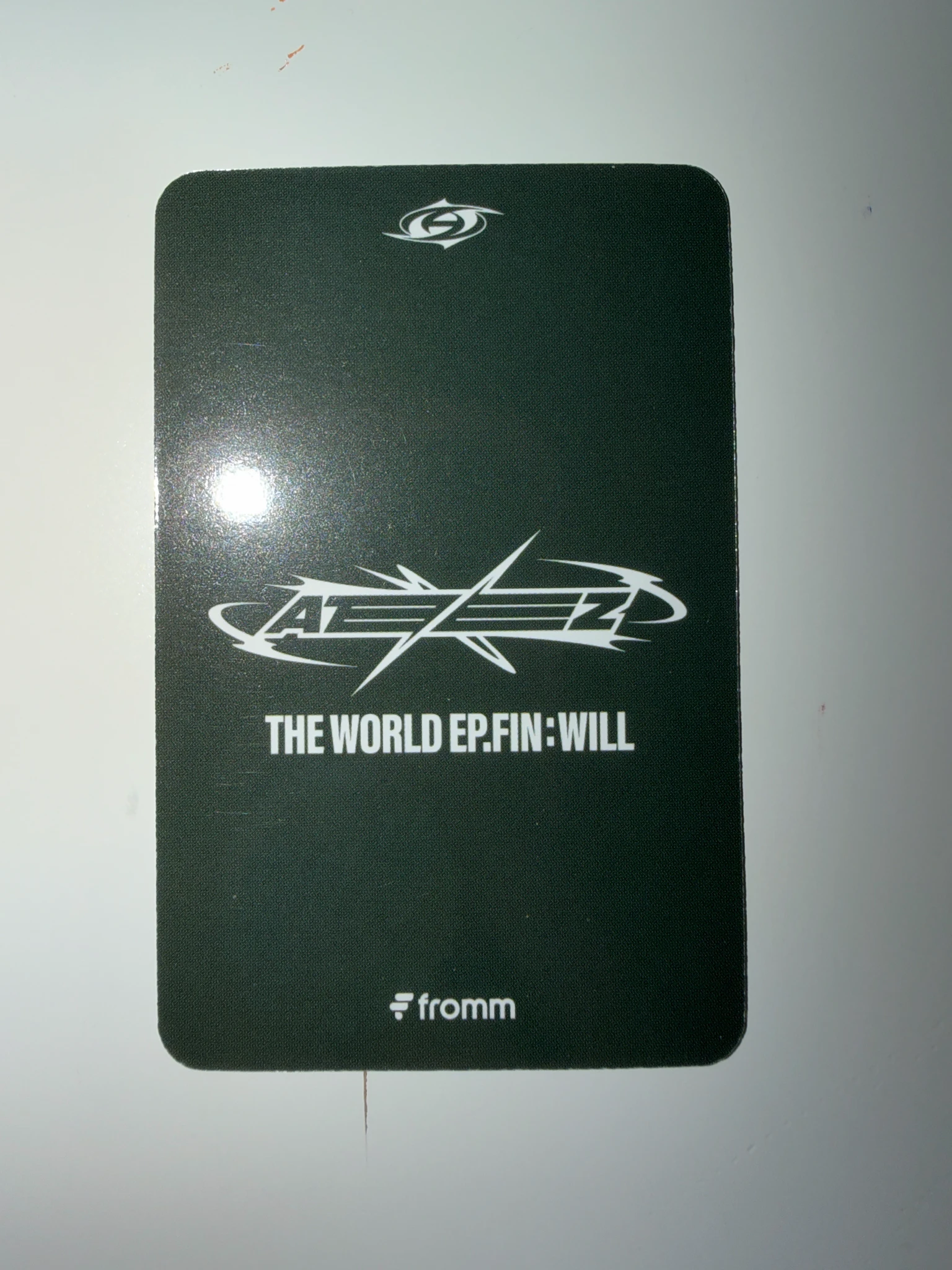 ATEEZ Hongjoong ATEEZ - Hongjoong - THE WORLD EP.FIN: WILL Album fromm store lucky draw listing photo 2