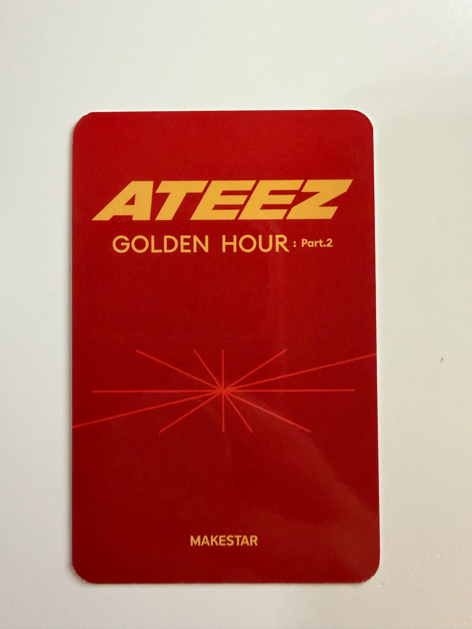 ATEEZ Seonghwa ATEEZ - Seonghwa - Golden Hour : Part 2 Album makestar listing photo 2