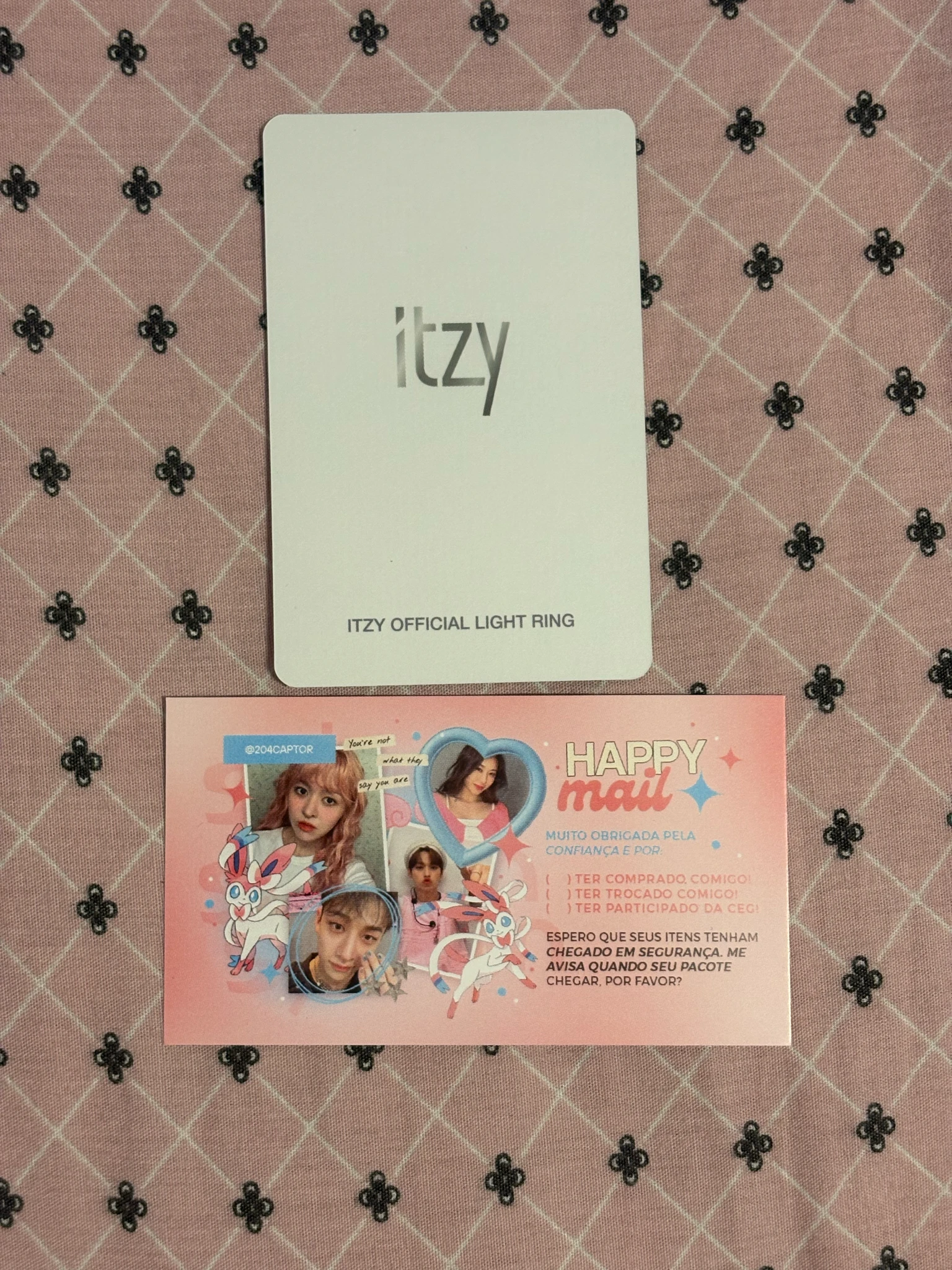 ITZY Yeji ITZY - Yeji - Light Ring V1 Other photocard set listing photo 2