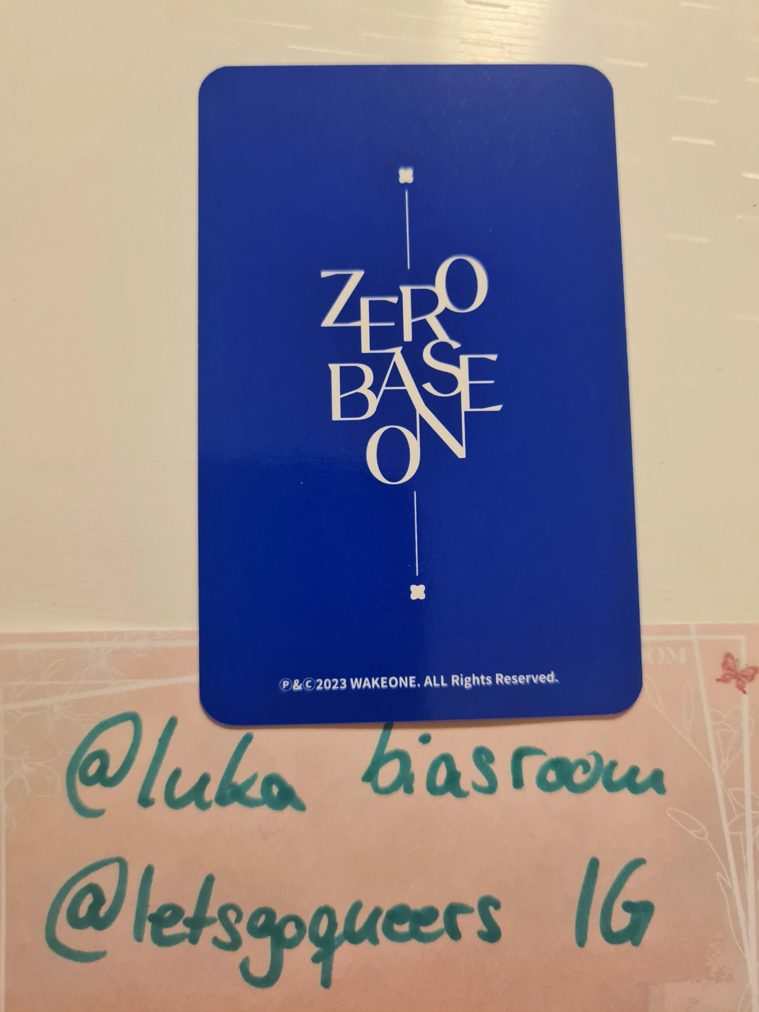 ZEROBASEONE Jiwoong ZEROBASEONE - Jiwoong - [THE MOVING SEOUL] (VISIT KOREA YEAR POP-UP STORE) Event merch inclusion listing photo 2