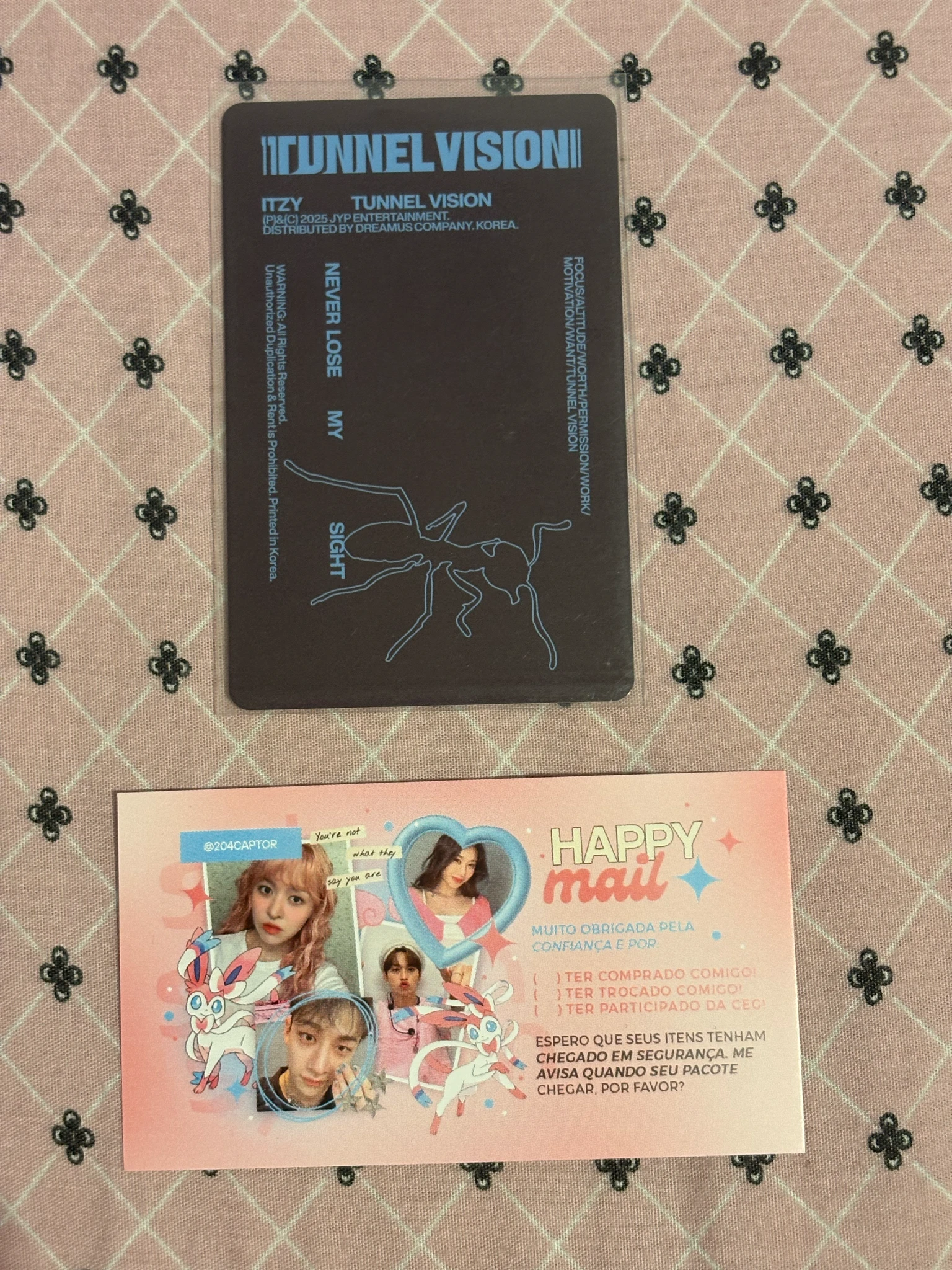 ITZY Ryujin ITZY - Ryujin - TUNNEL VISION Album qr card album photocard photocard set poca album B version listing photo 2