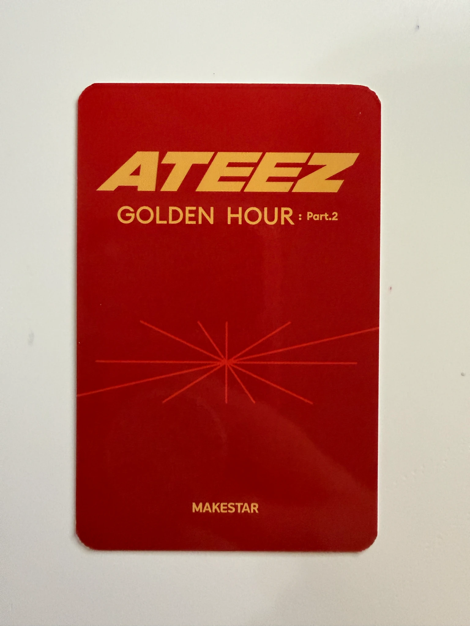 ATEEZ Yeosang ATEEZ - Yeosang - Golden Hour : Part 2 Album makestar listing photo 2