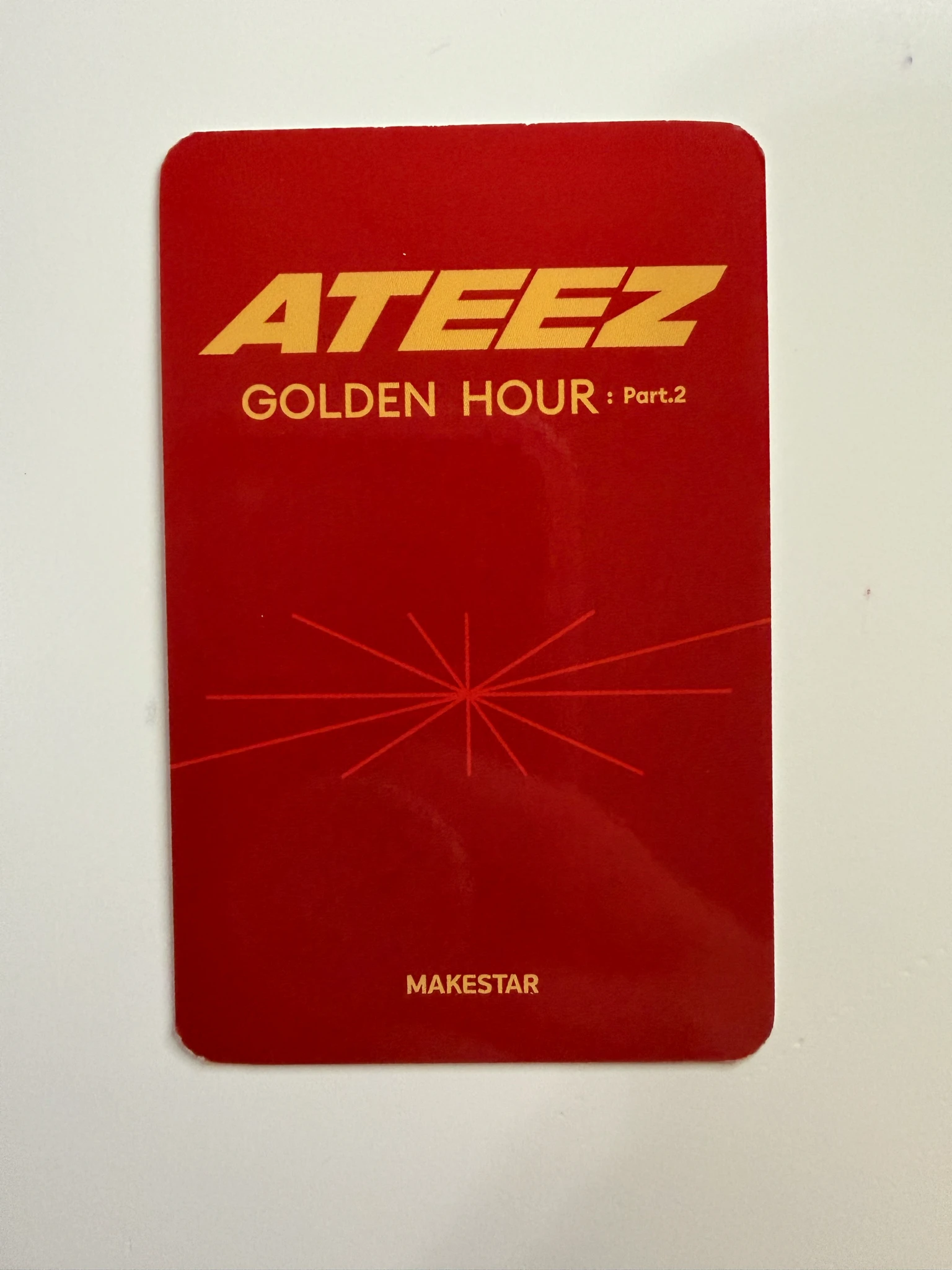 ATEEZ Mingi ATEEZ - Mingi - Golden Hour : Part.2 Album listing photo 2