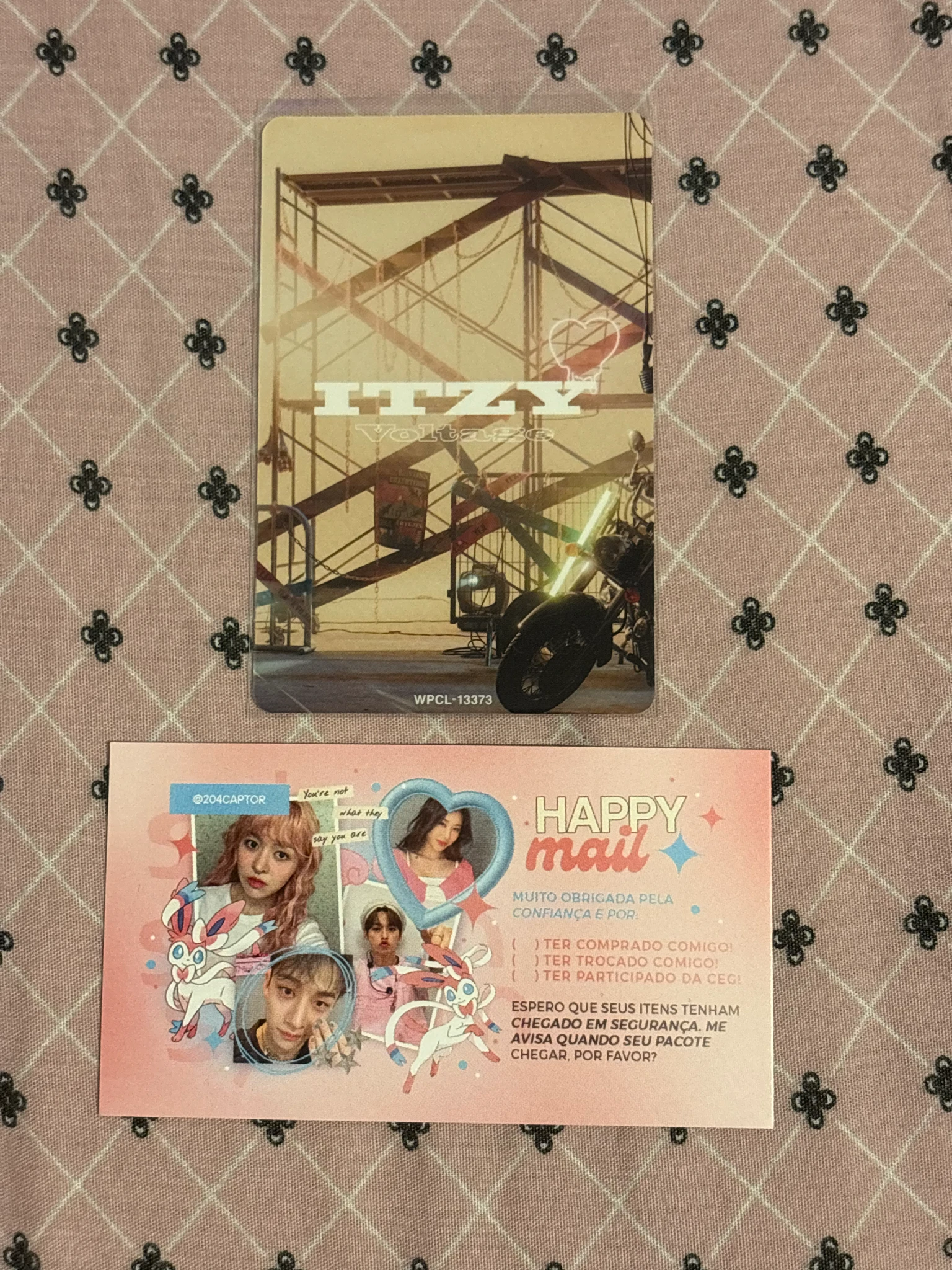 ITZY Chaeryeong ITZY - Chaeryeong - Voltage Album album photocard regular ver. listing photo 2