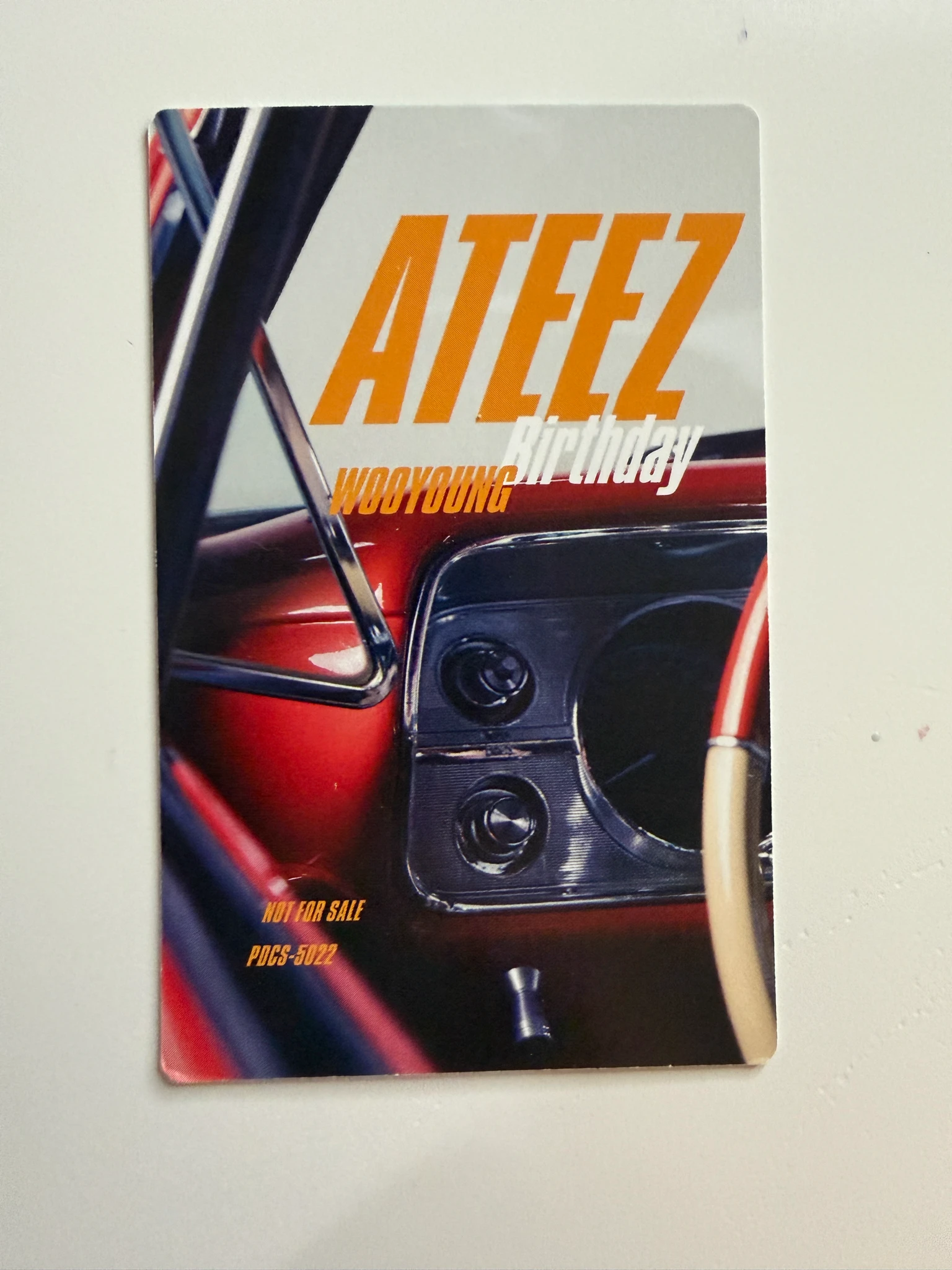 ATEEZ Wooyoung ATEEZ - Wooyoung - Birthday Album japanese album solo version listing photo 2